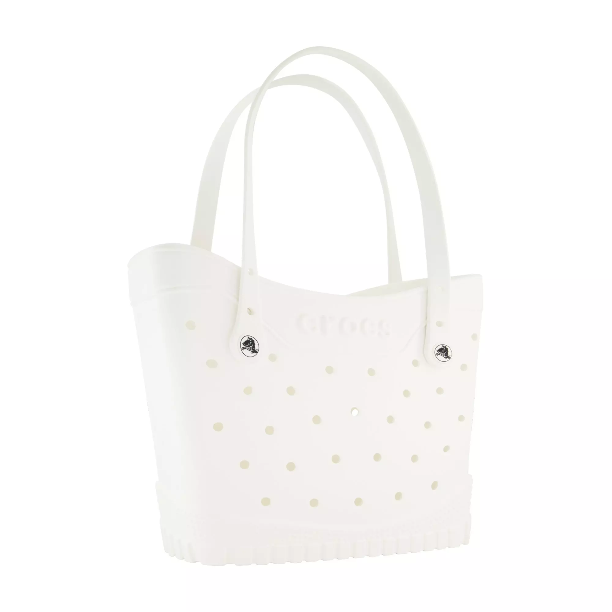 Crocs Medium Classic Tote Bag - WHITE