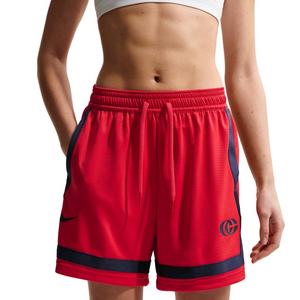Nike Women's Caitlin Clark Crossover Dri-FIT 5" Basketball Shorts -Red/Navy