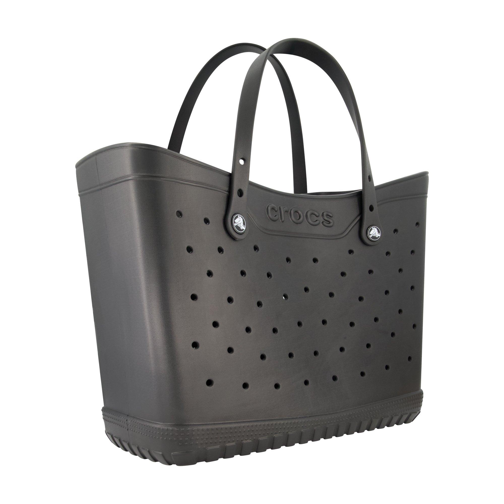 Crocs Large Classic Tote Bag - BLACK Thumbnail View 3