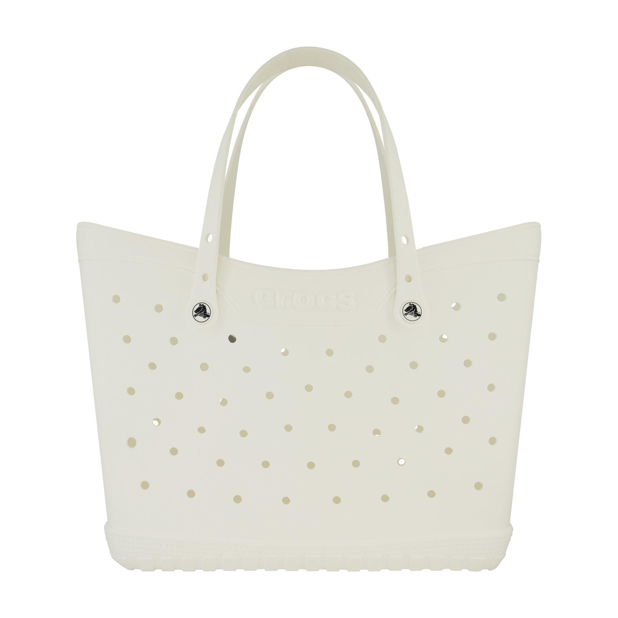 Crocs Large Classic Tote Bag - WHITE Thumbnail View 1