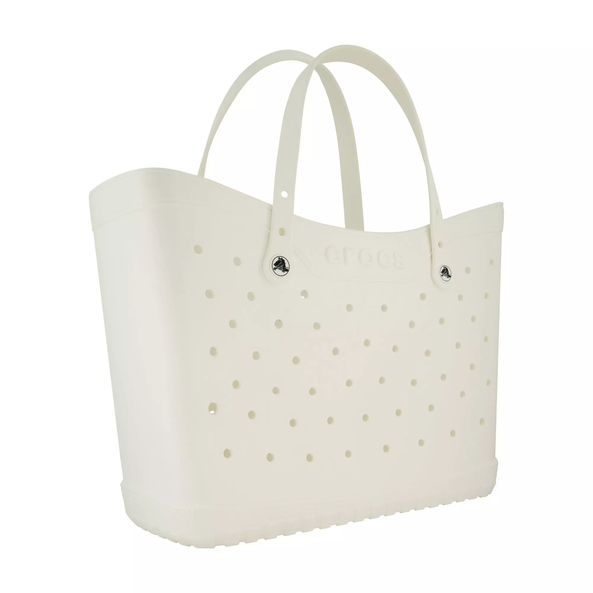 Crocs Large Classic Tote Bag - WHITE