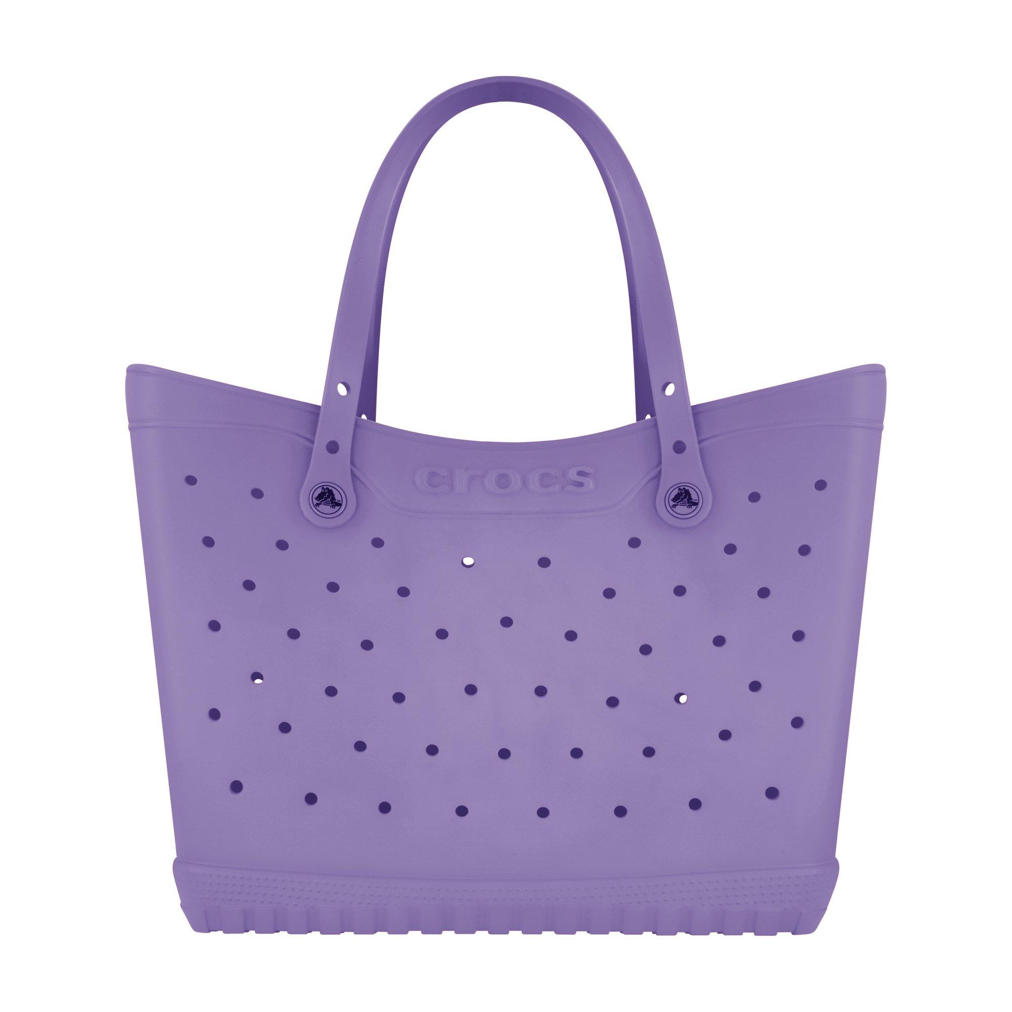 Crocs Large Classic Tote Bag - PURPLE Thumbnail View 1