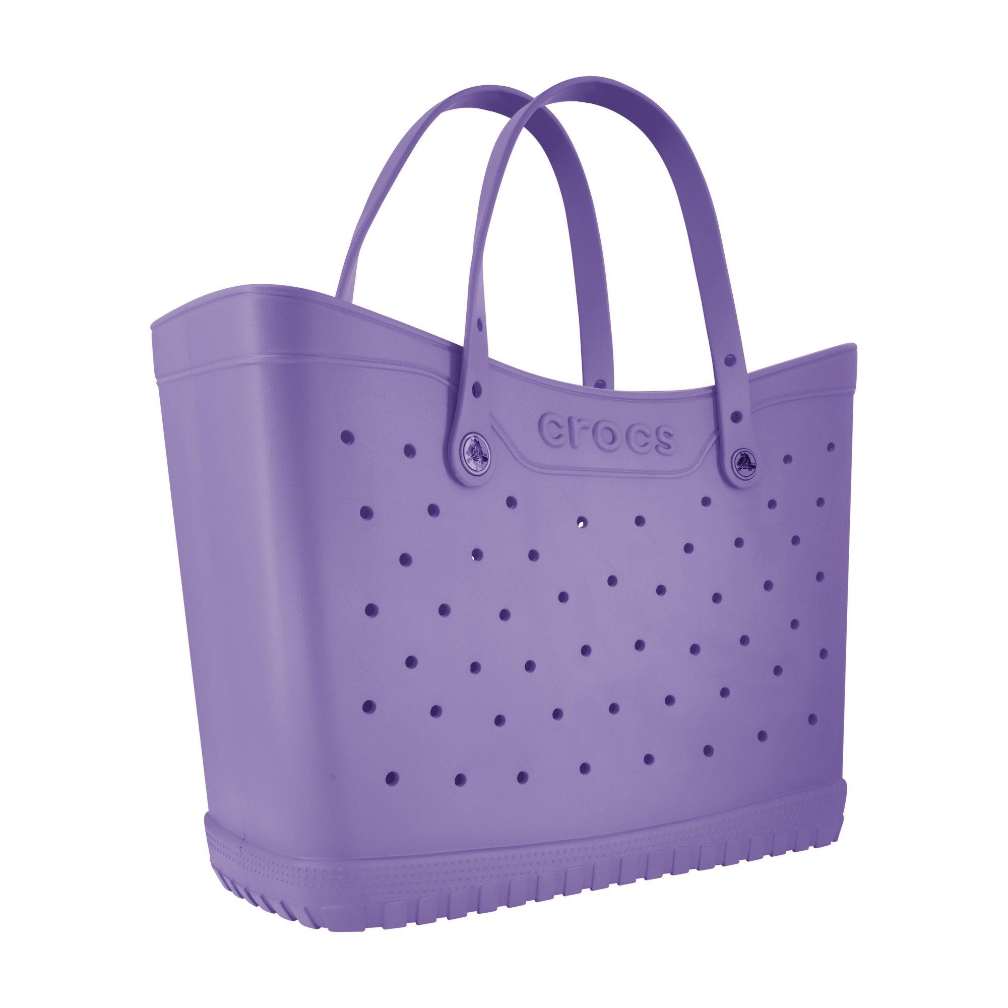 Crocs Large Classic Tote Bag - PURPLE Thumbnail View 3