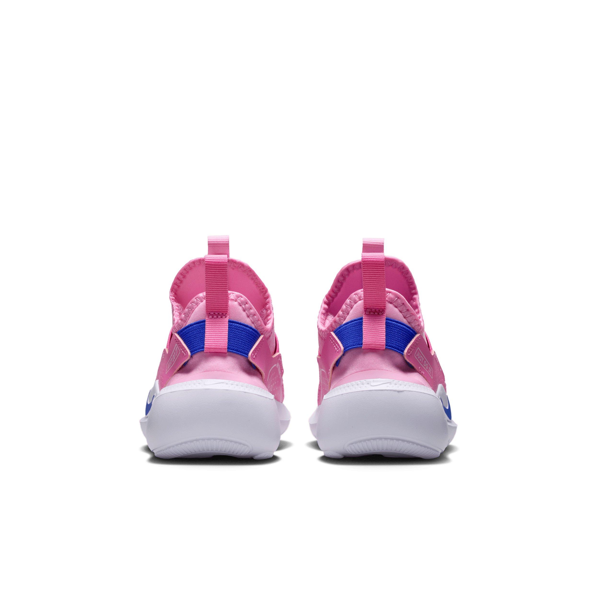 Nike Flex Runner 4 "Pink Rise/Playful Pink/Pink Foam/Racer Blue" Preschool Girls' Running Shoe - PINK/PINK/PINK/BLUE