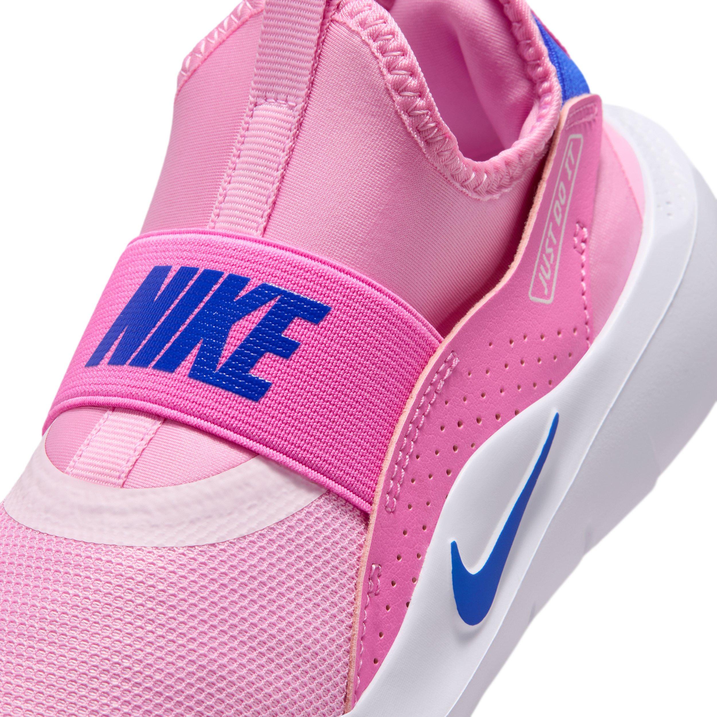 Nike Flex Runner 4 "Pink Rise/Playful Pink/Pink Foam/Racer Blue" Preschool Girls' Running Shoe - PINK/PINK/PINK/BLUE