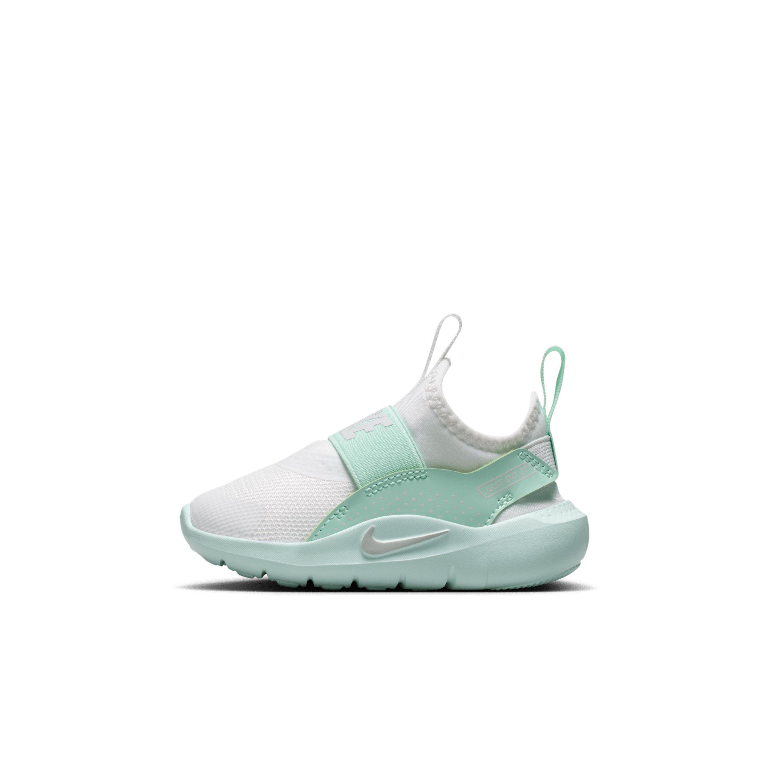 Nike Flex Runner 4 "Summit White/Arctic Green/Barely Green/Photon Dust" Infant Boys' Running Shoe - WHITE/GREEN/GREEN/DUST