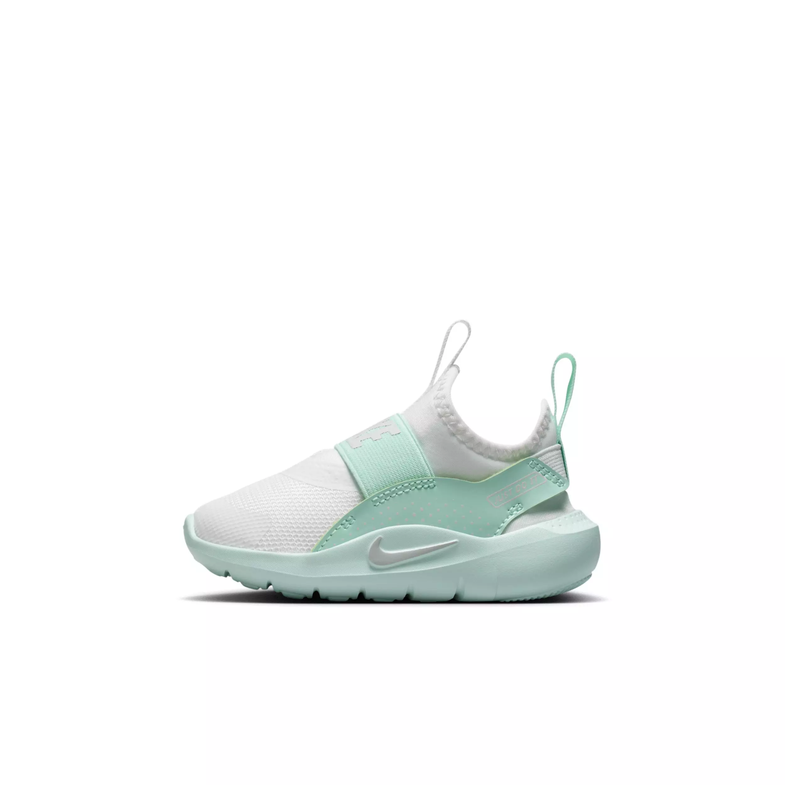 Nike Flex Runner 4 "Summit White/Arctic Green/Barely Green/Photon Dust" Infant Boys' Running Shoe - WHITE/GREEN/GREEN/DUST