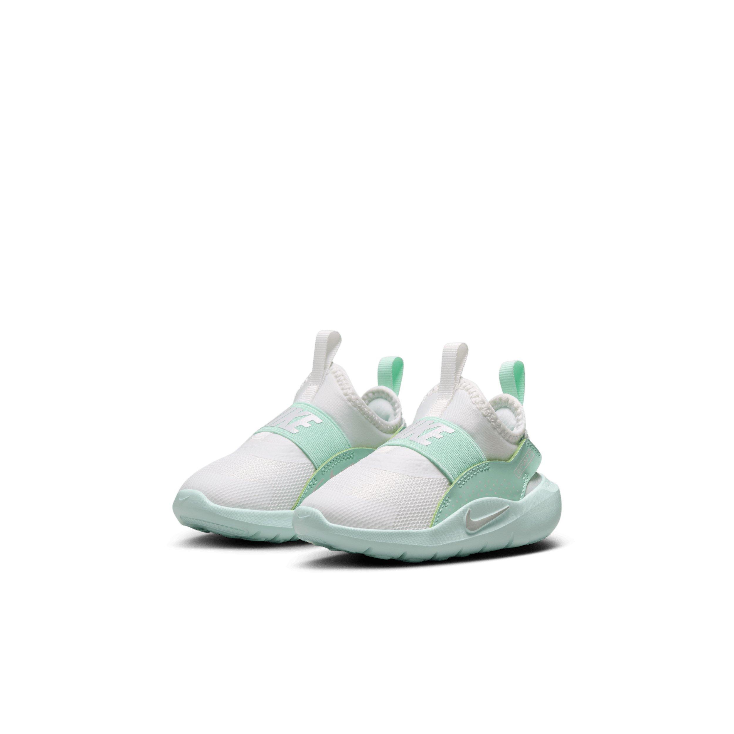 Nike Flex Runner 4 "Summit White/Arctic Green/Barely Green/Photon Dust" Infant Boys' Running Shoe - WHITE/GREEN/GREEN/DUST
