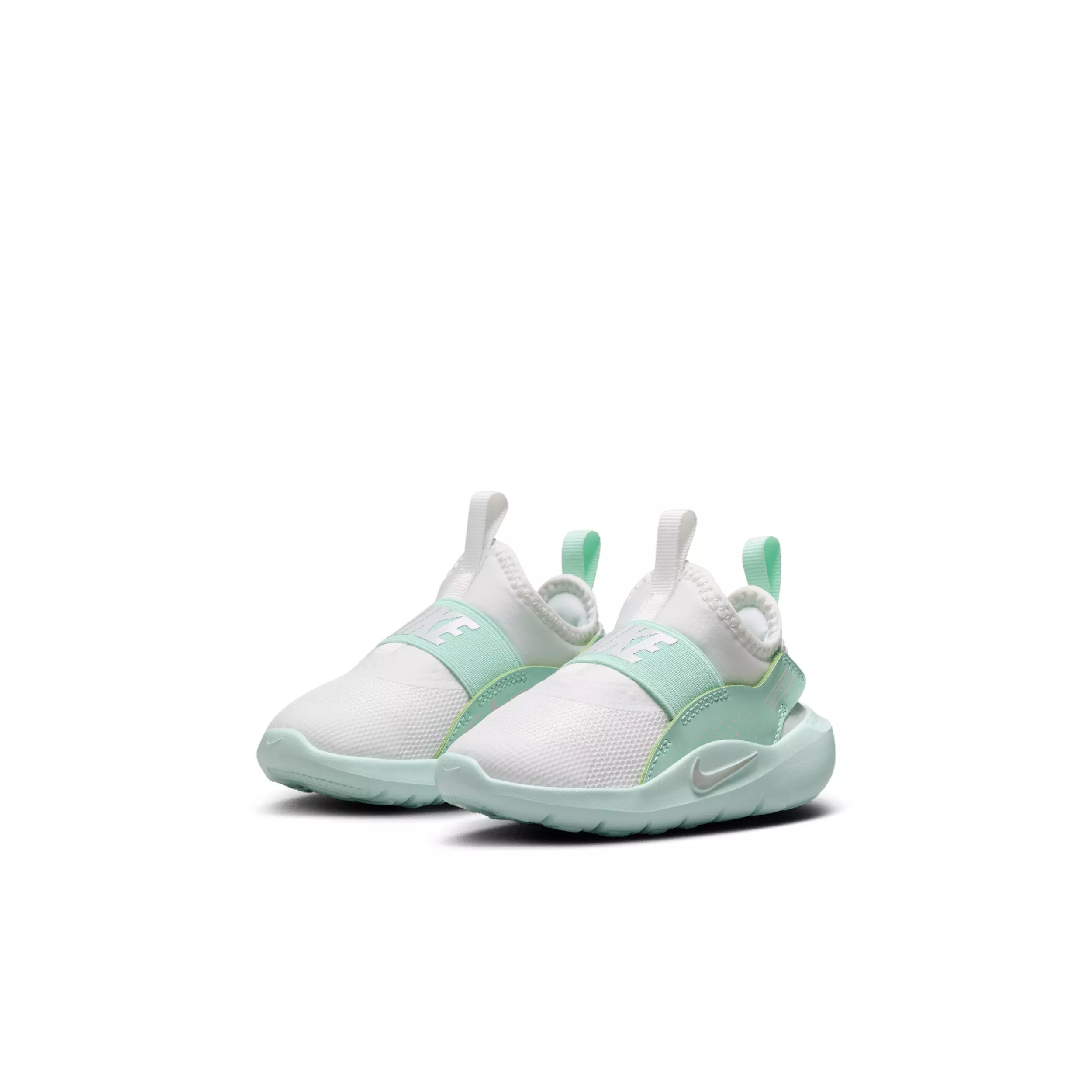 Nike Flex Runner 4 "Summit White/Arctic Green/Barely Green/Photon Dust" Infant Boys' Running Shoe - WHITE/GREEN/GREEN/DUST