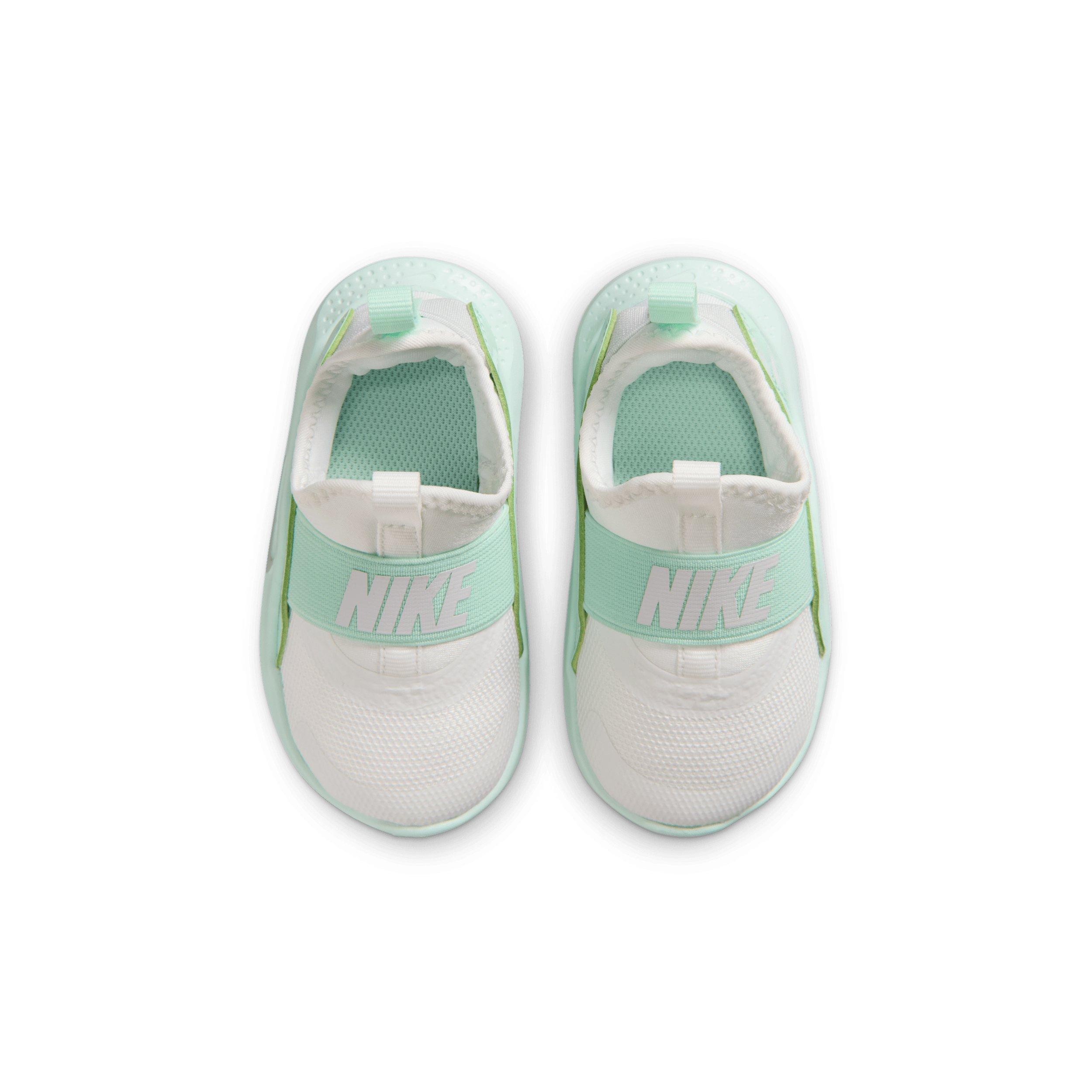 Nike Flex Runner 4 "Summit White/Arctic Green/Barely Green/Photon Dust" Infant Boys' Running Shoe - WHITE/GREEN/GREEN/DUST