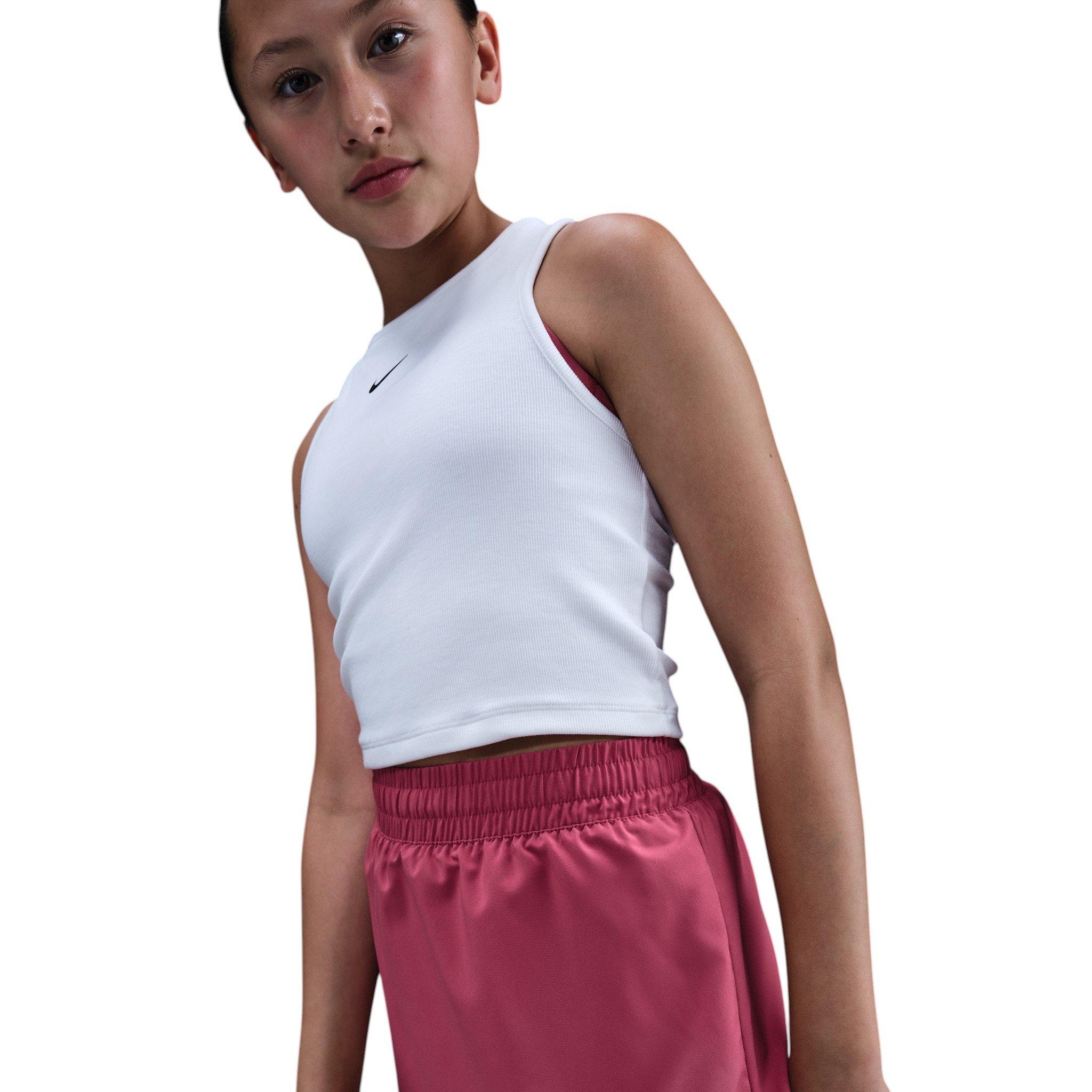 Nike Big Girls' One Dri-FIT High-Waisted Skort - Pink - PINK