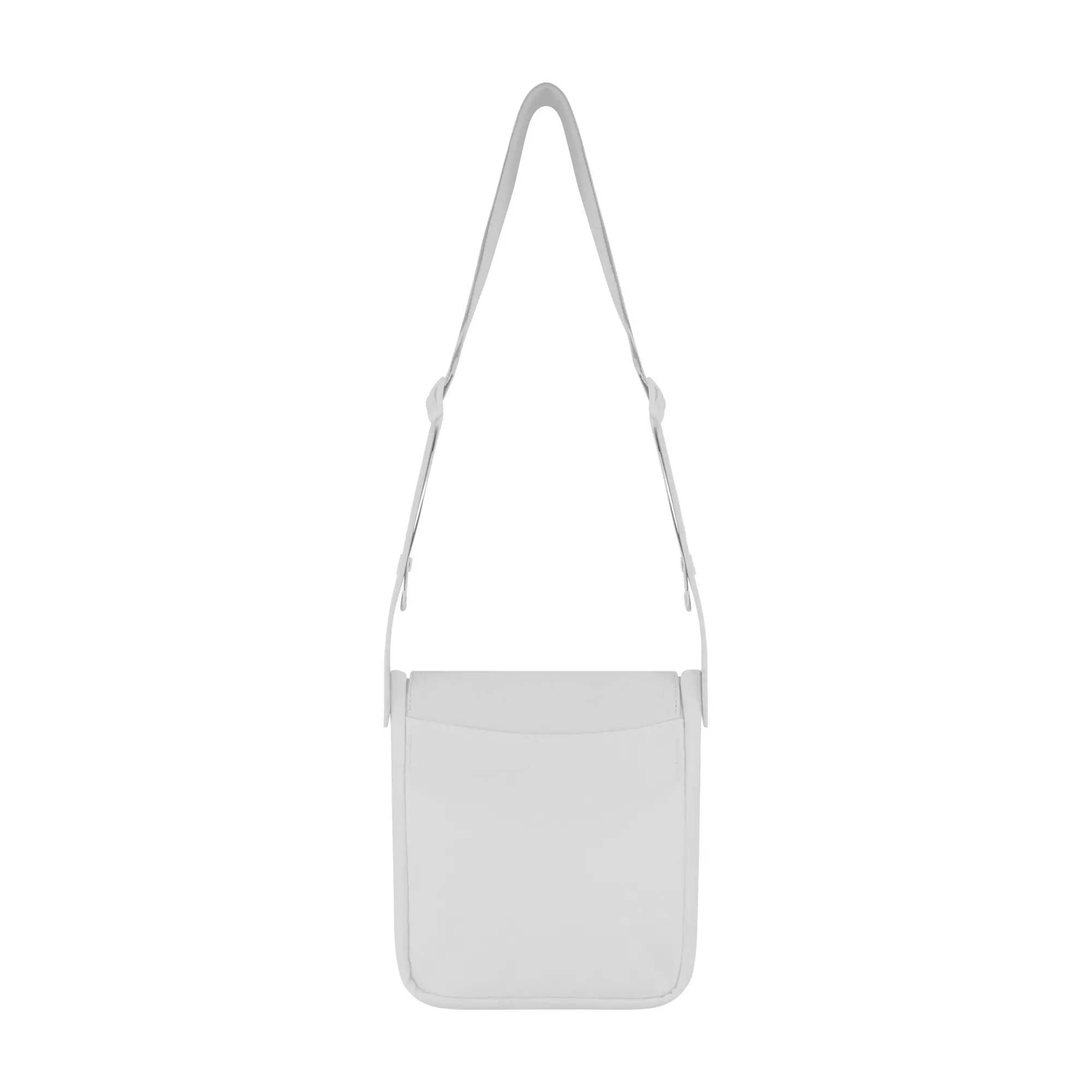 Crocs Classic Crossbody Bag with Front Flap - WHITE
