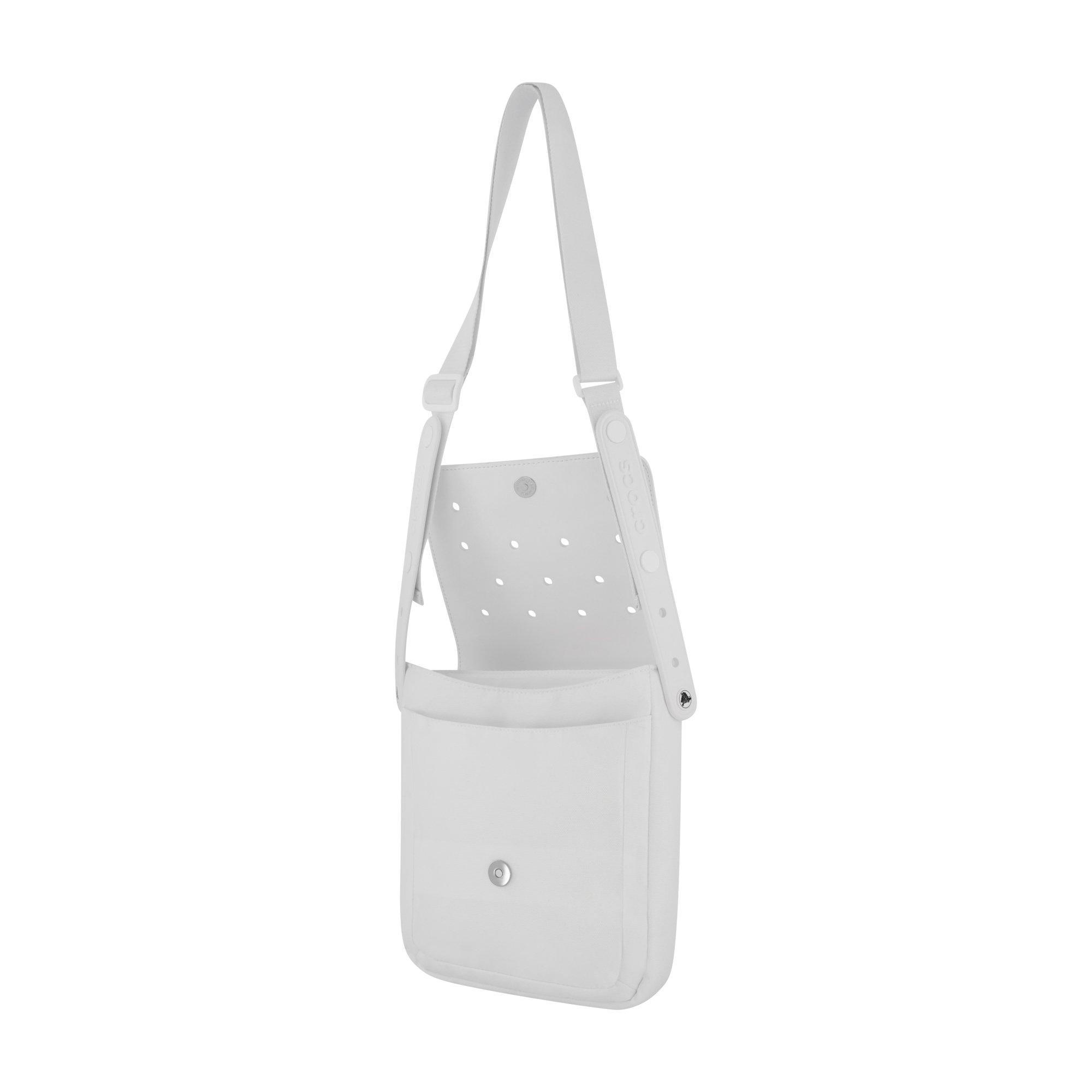 Crocs Classic Crossbody Bag with Front Flap - WHITE Thumbnail View 7