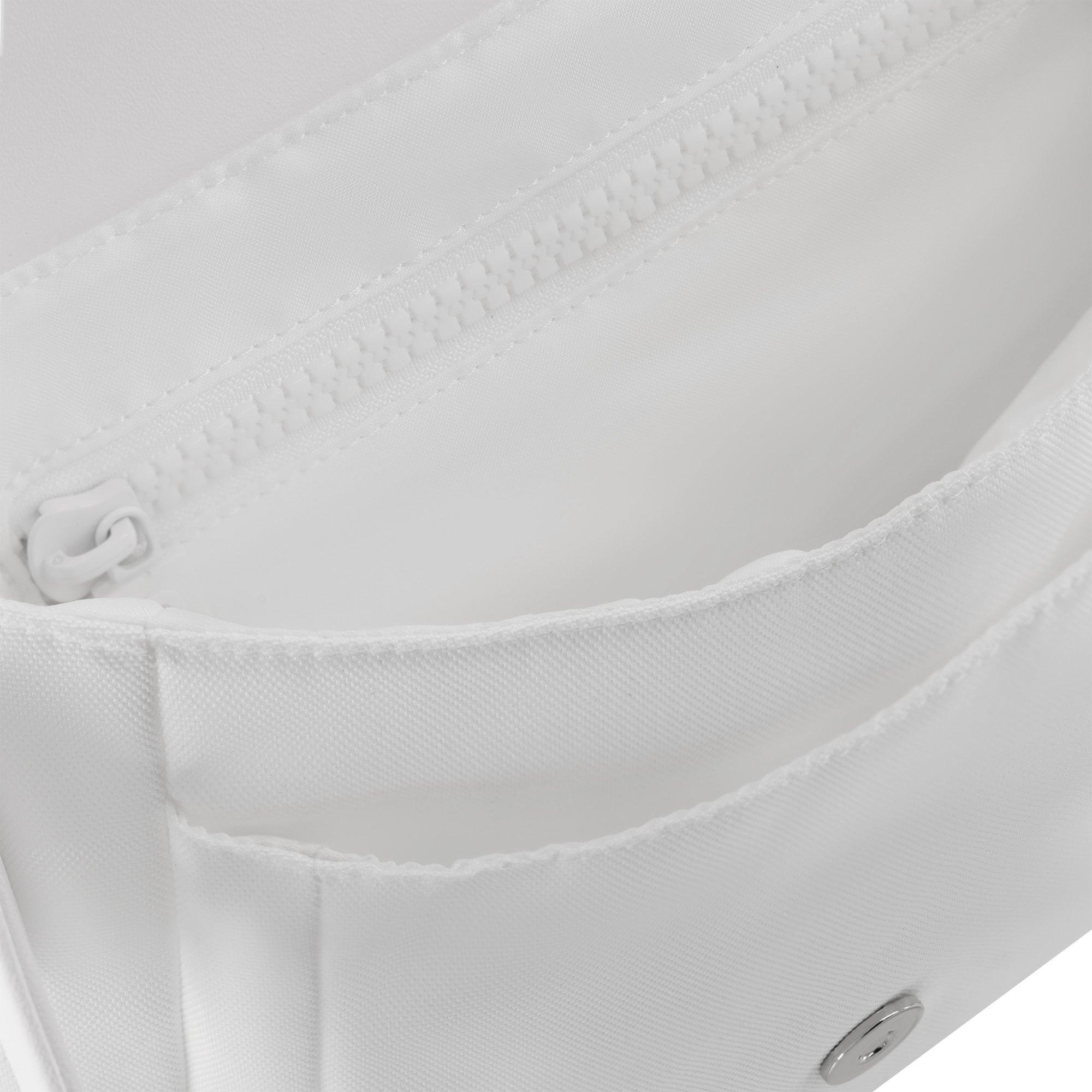 Crocs Classic Crossbody Bag with Front Flap - WHITE Thumbnail View 8