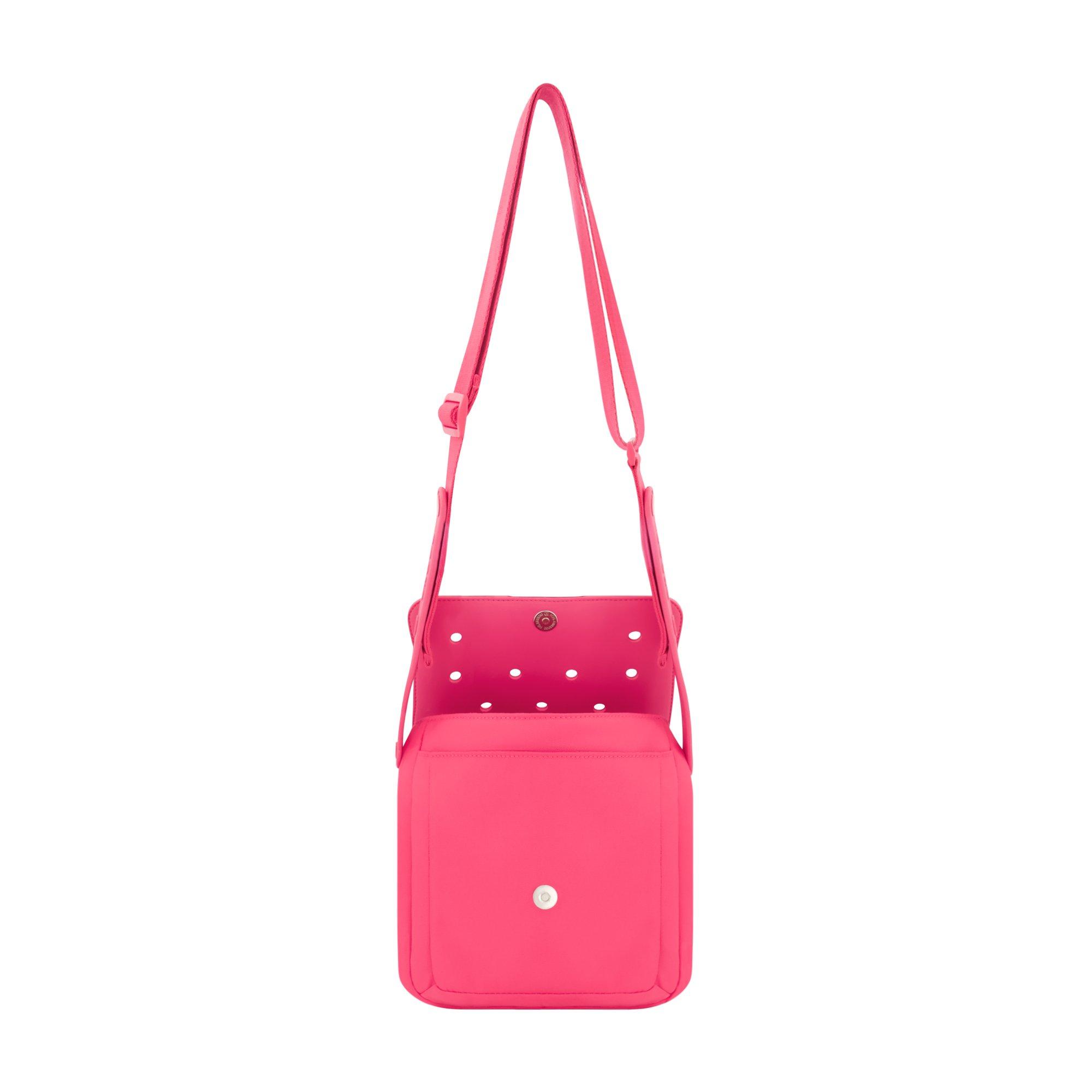 Crocs Classic Crossbody Bag with Front Flap - PINK Thumbnail View 3