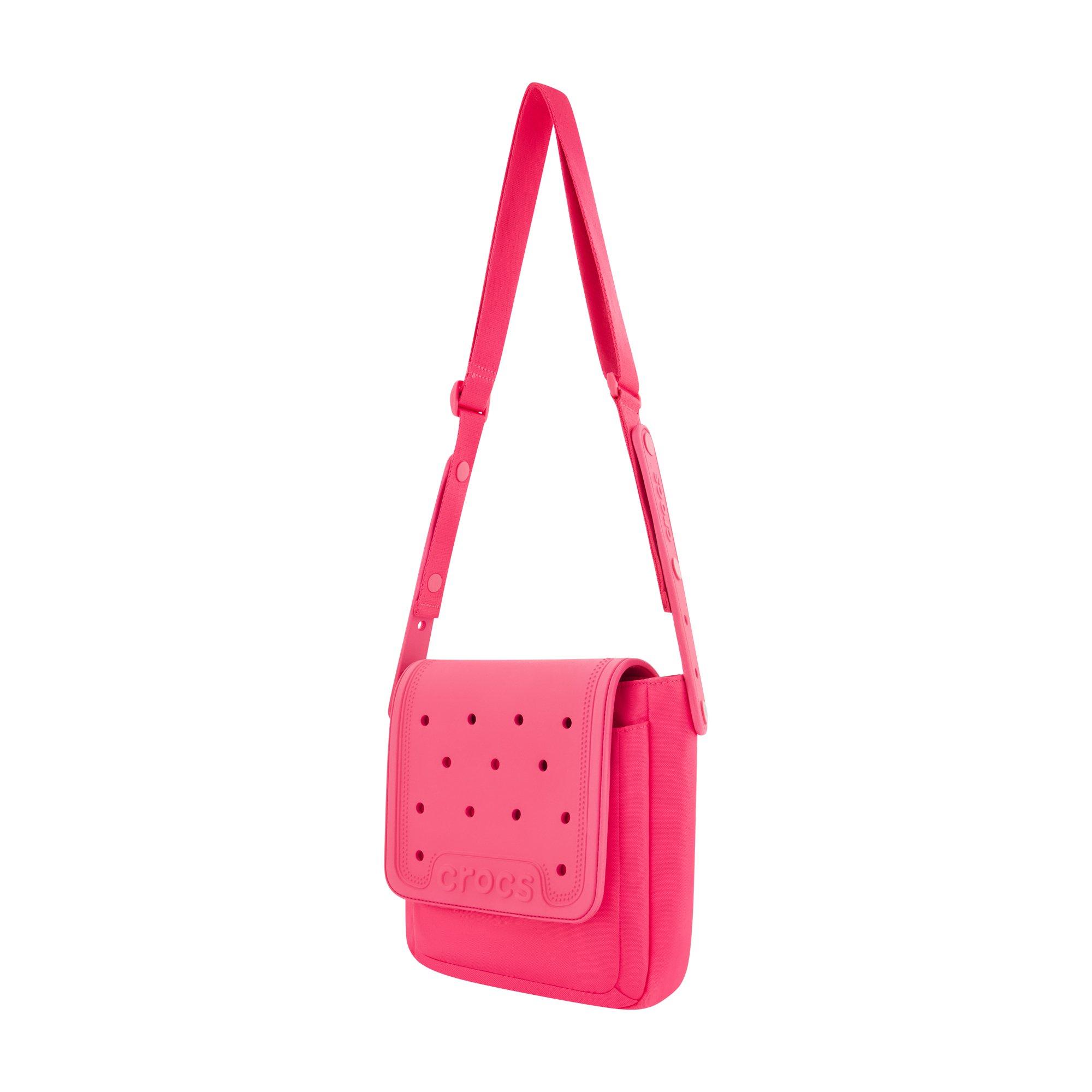 Crocs Classic Crossbody Bag with Front Flap - PINK Thumbnail View 6
