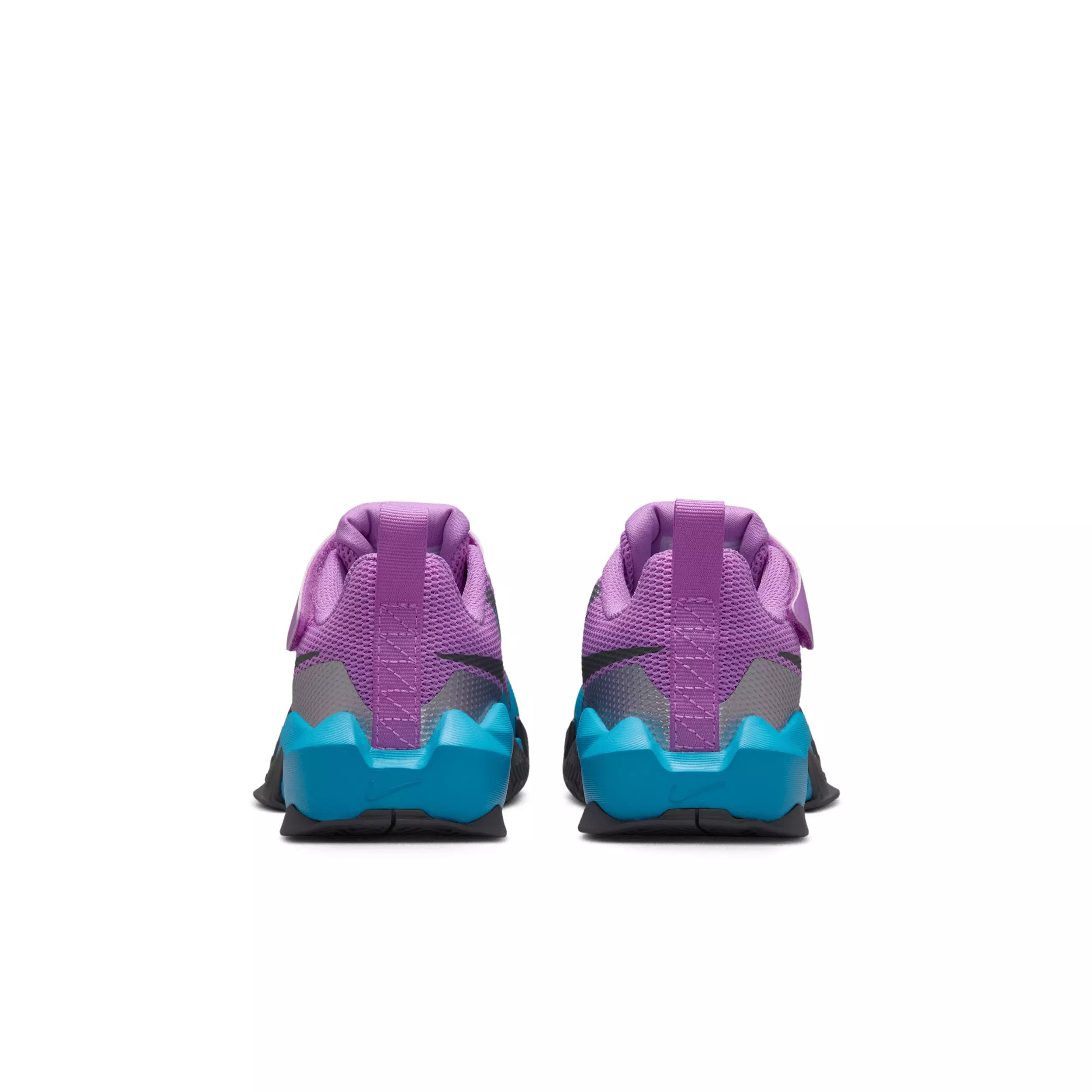 Nike S.T. Dynamite "Fuchsia Glow/Baltic Blue/Silver/Smoke Grey" Preschool Boys' Basketball Shoe - FUCHSIA/BLUE/SILVER/GREY