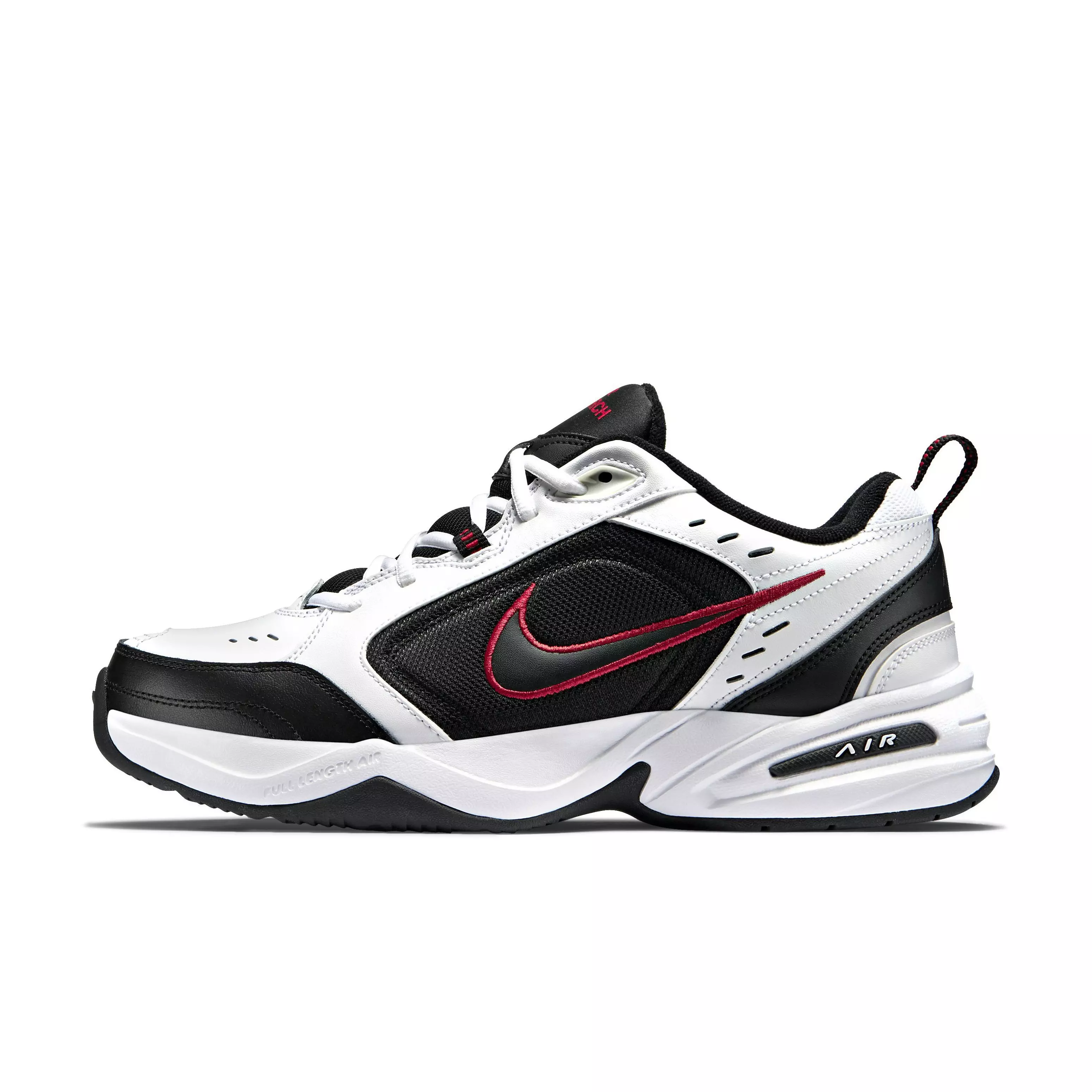 Nike Air Monarch IV "White/Black" Men's Wide Shoe - WHITE/BLACK