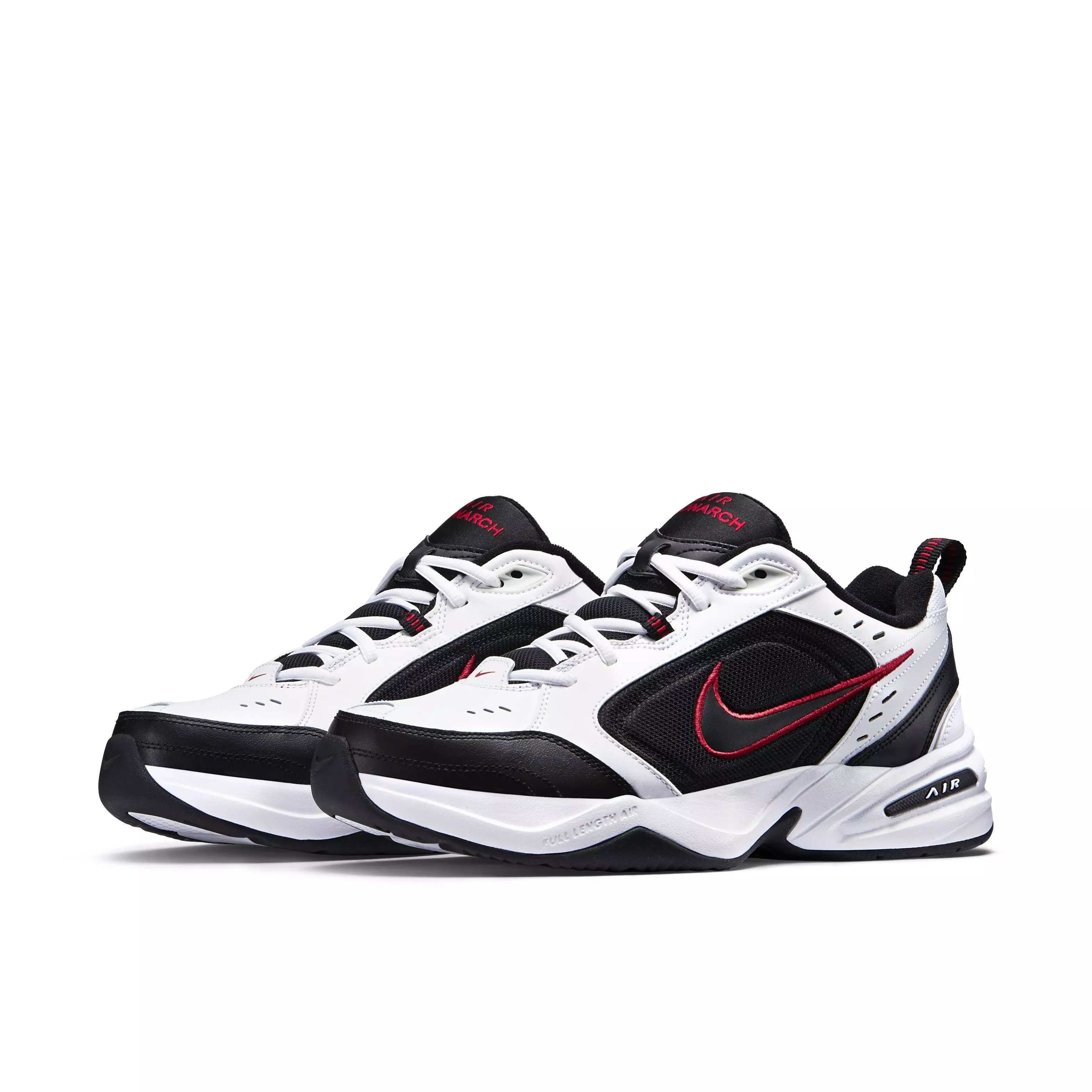 Nike Air Monarch IV "White/Black" Men's Wide Shoe - WHITE/BLACK