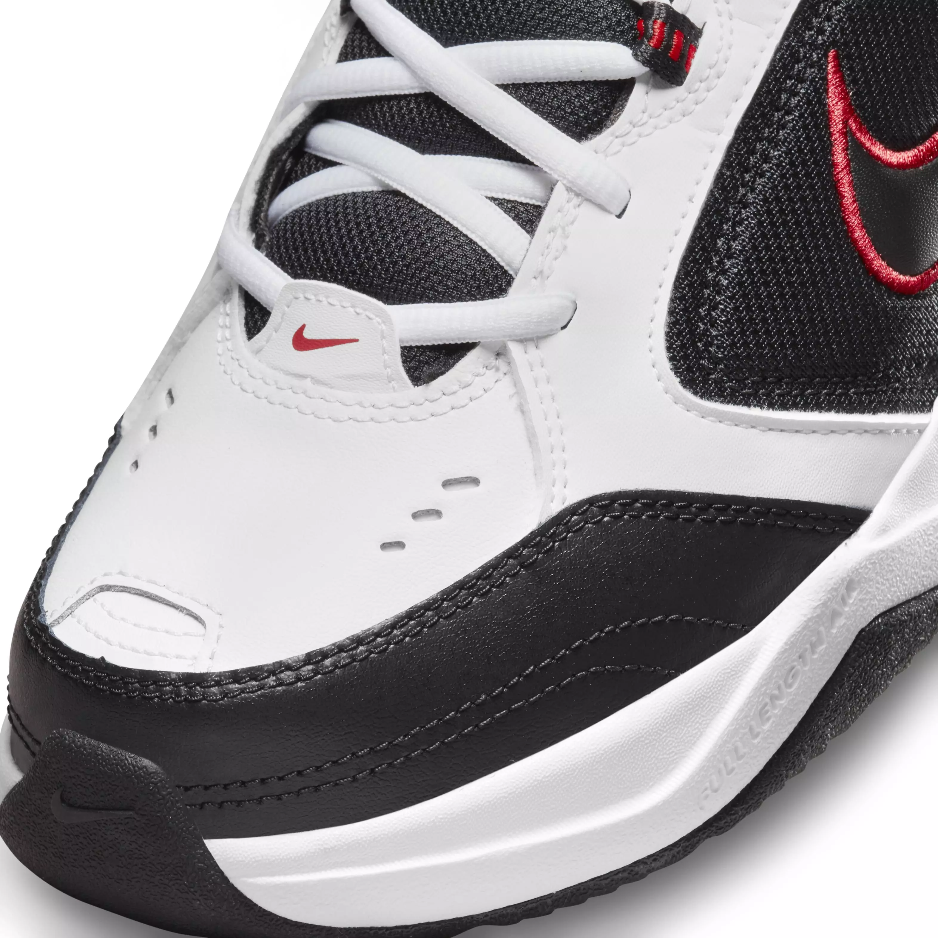 Nike Air Monarch IV "White/Black" Men's Wide Shoe - WHITE/BLACK