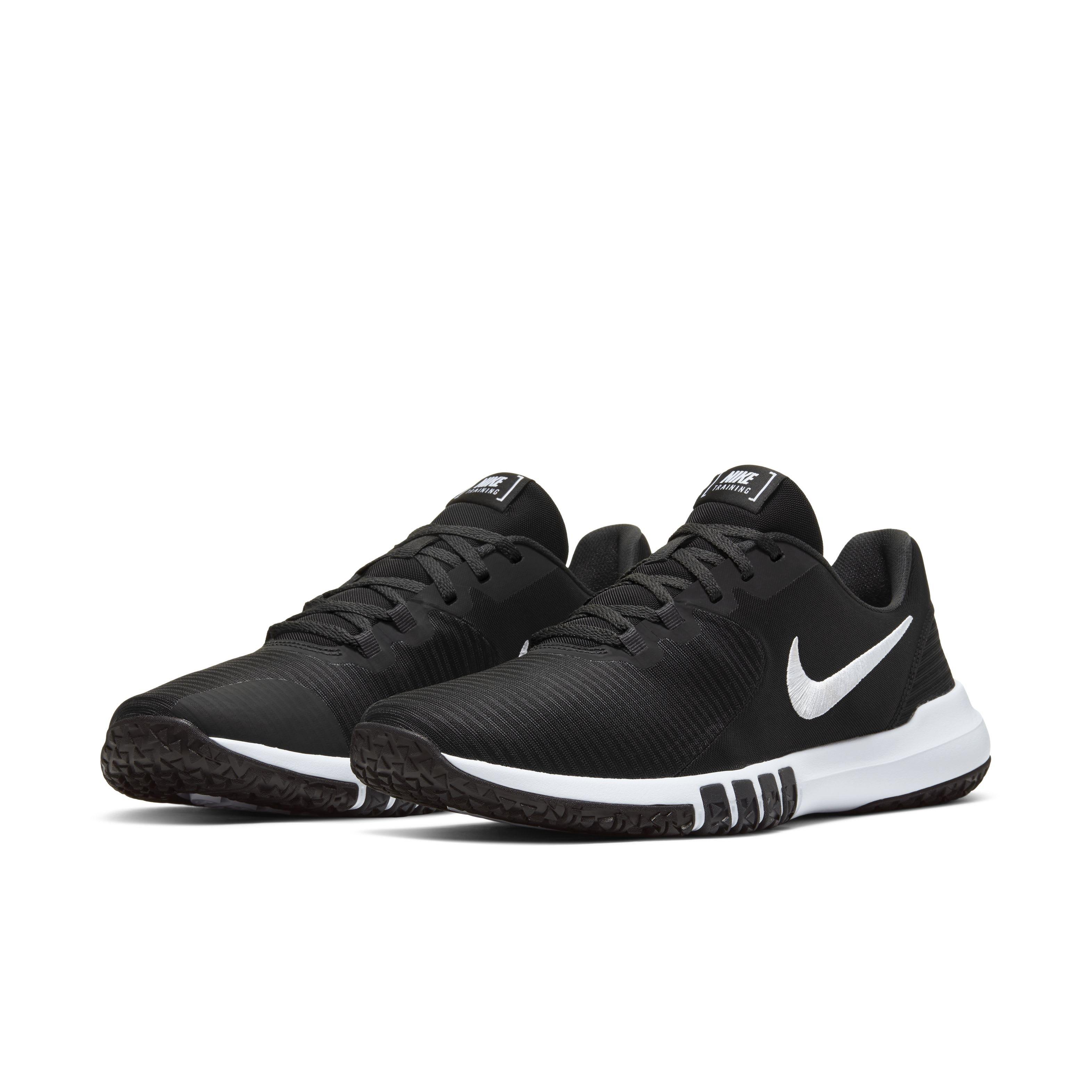 Nike Flex Control 4 "Black/Dark Smoke Grey/Smoke Grey/White" Men's Training Shoe - BLACK/DK GREY/GREY/WHITE Thumbnail View 3