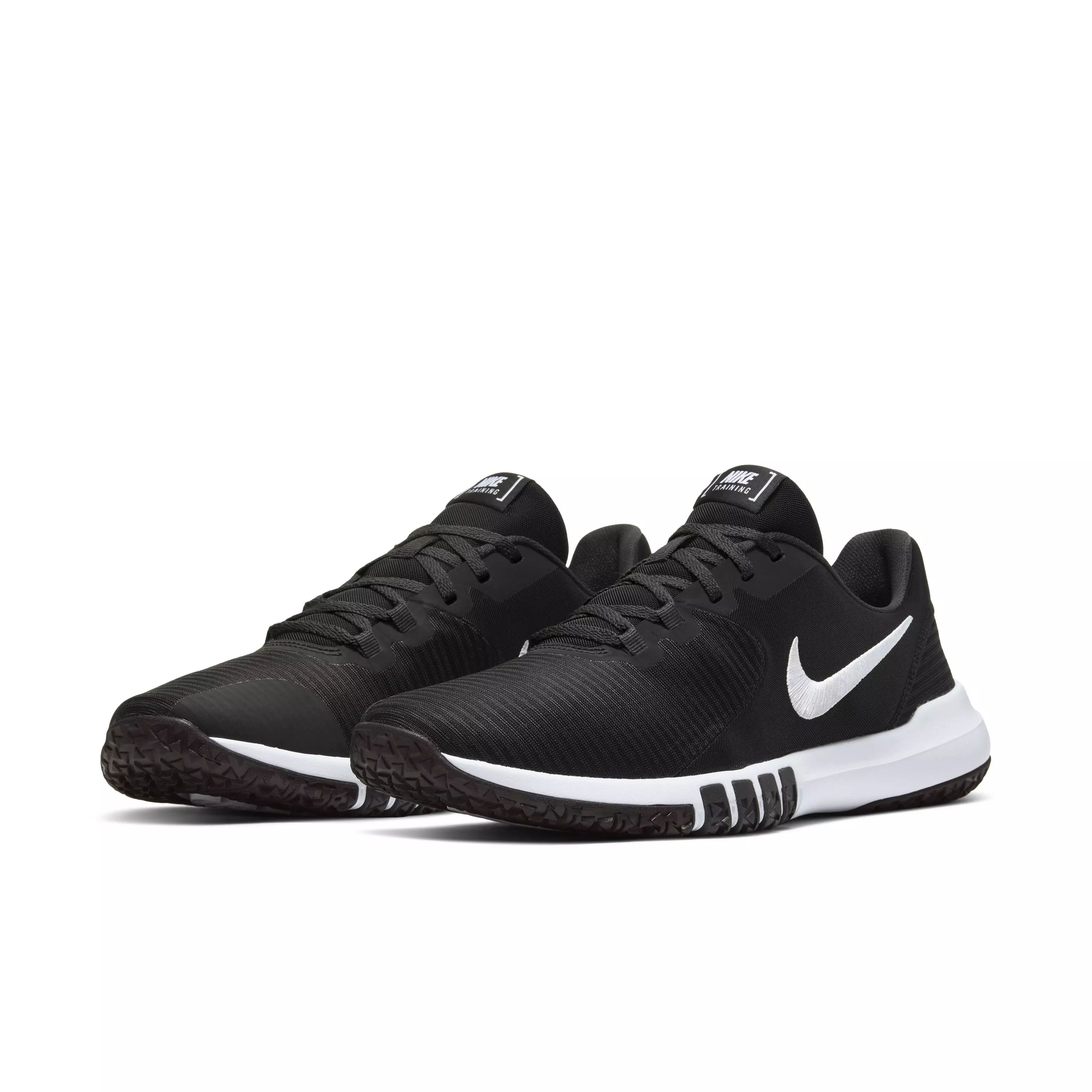 Nike Flex Control 4 "Black/Dark Smoke Grey/Smoke Grey/White" Men's Training Shoe - BLACK/DK GREY/GREY/WHITE