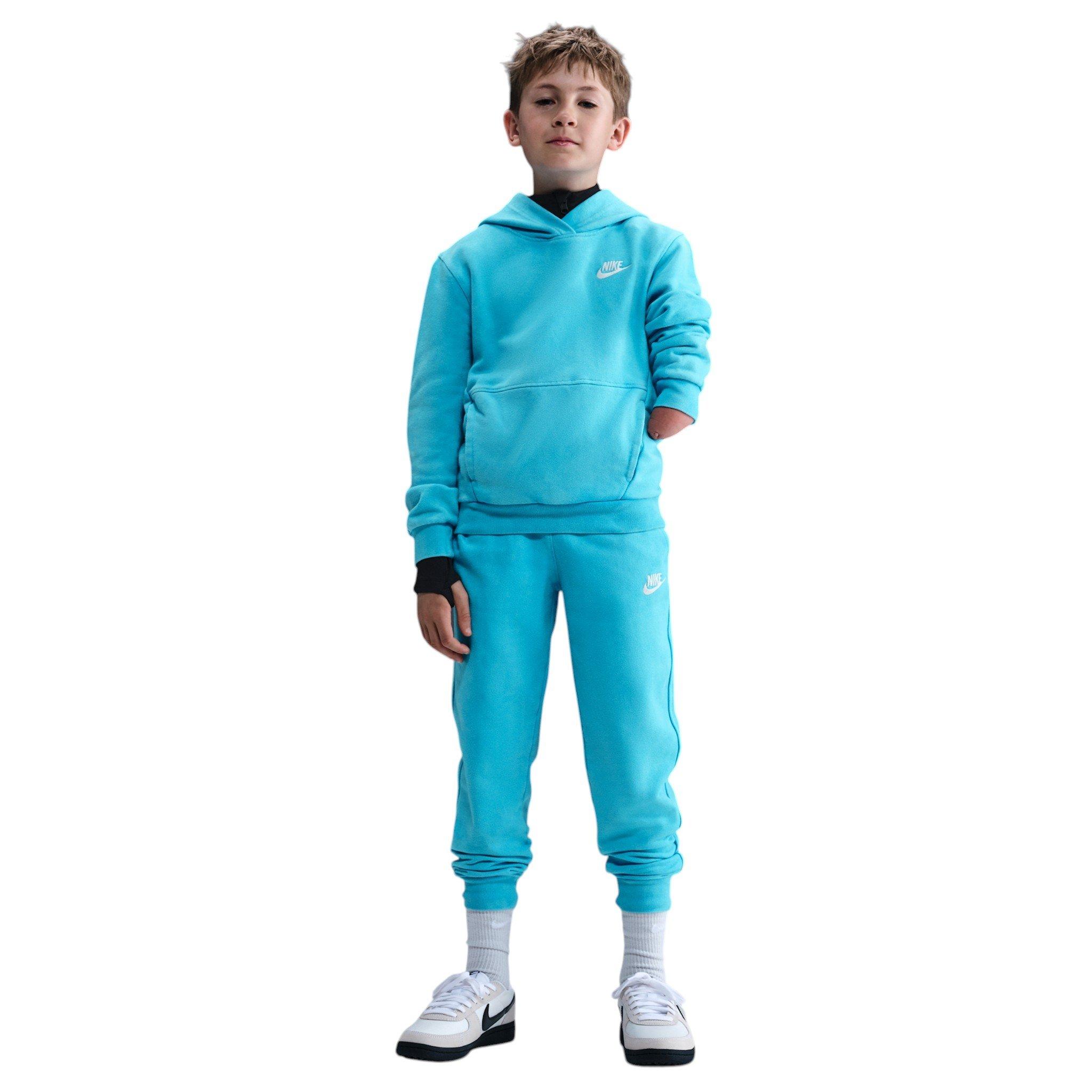Nike Big Kids' Sportswear Pullover Hoodie - Blue - BLUE