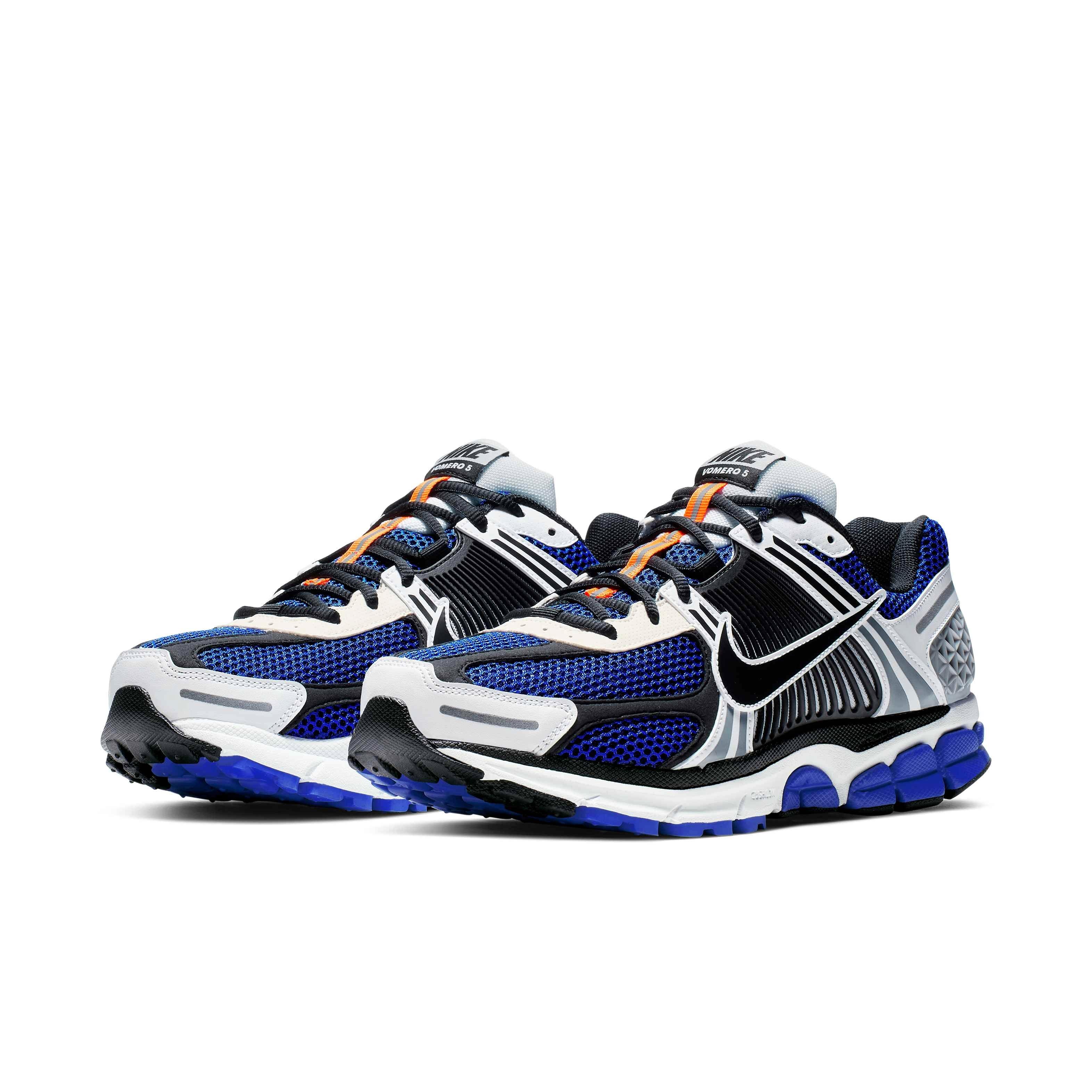Nike Zoom Vomero 5 SE SP "White/Black/Sail/Racer Blue" Men's Shoe - WHITE/BLACK/SAIL/BLUE Thumbnail View 3