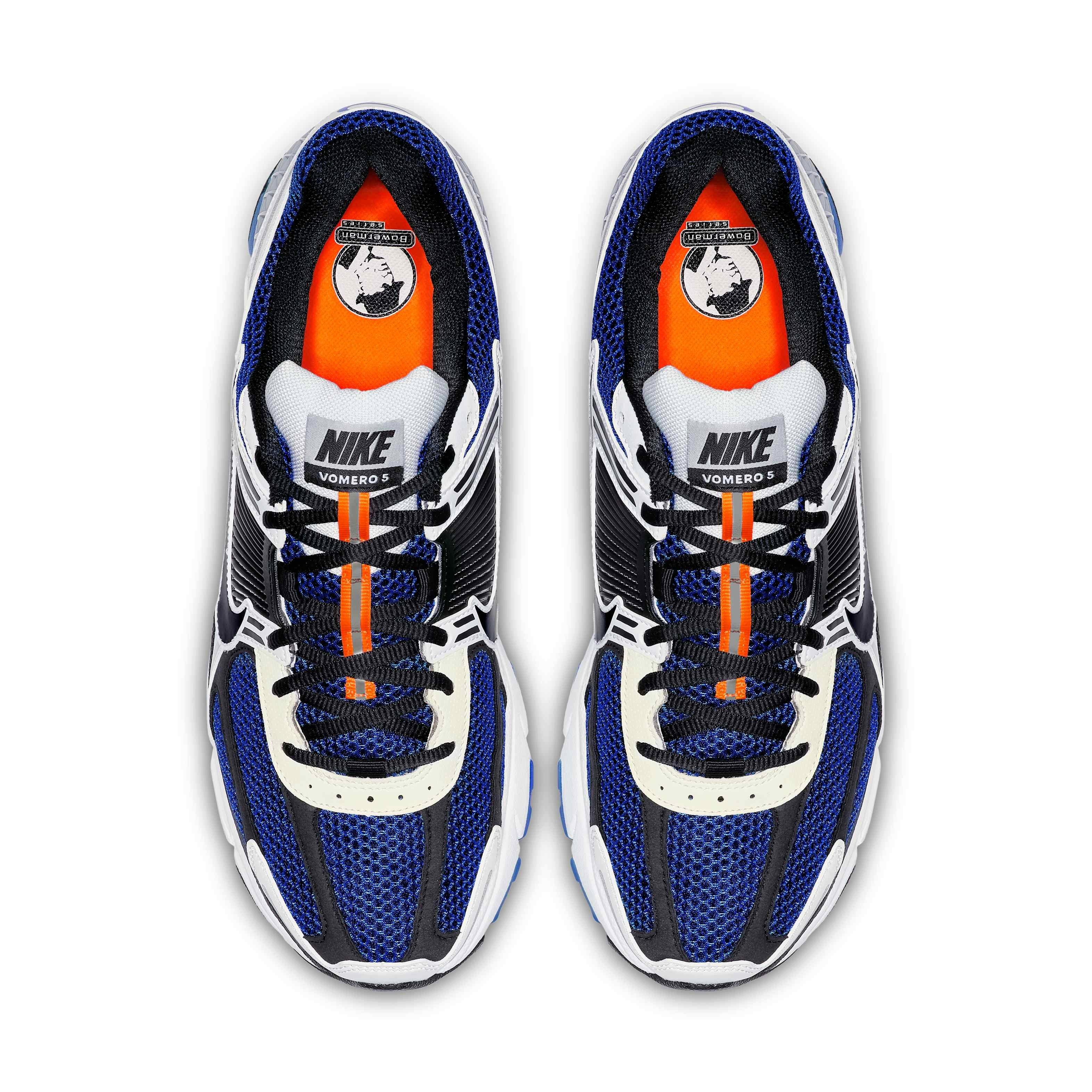 Nike Zoom Vomero 5 SE SP "White/Black/Sail/Racer Blue" Men's Shoe - WHITE/BLACK/SAIL/BLUE Thumbnail View 4