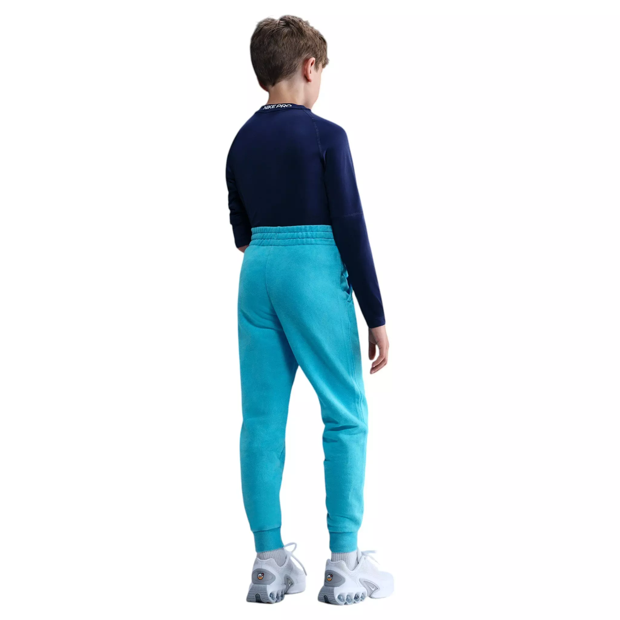 Nike Big Kids' Sportswear Club Fleece French Terry Joggers - Blue - BLUE