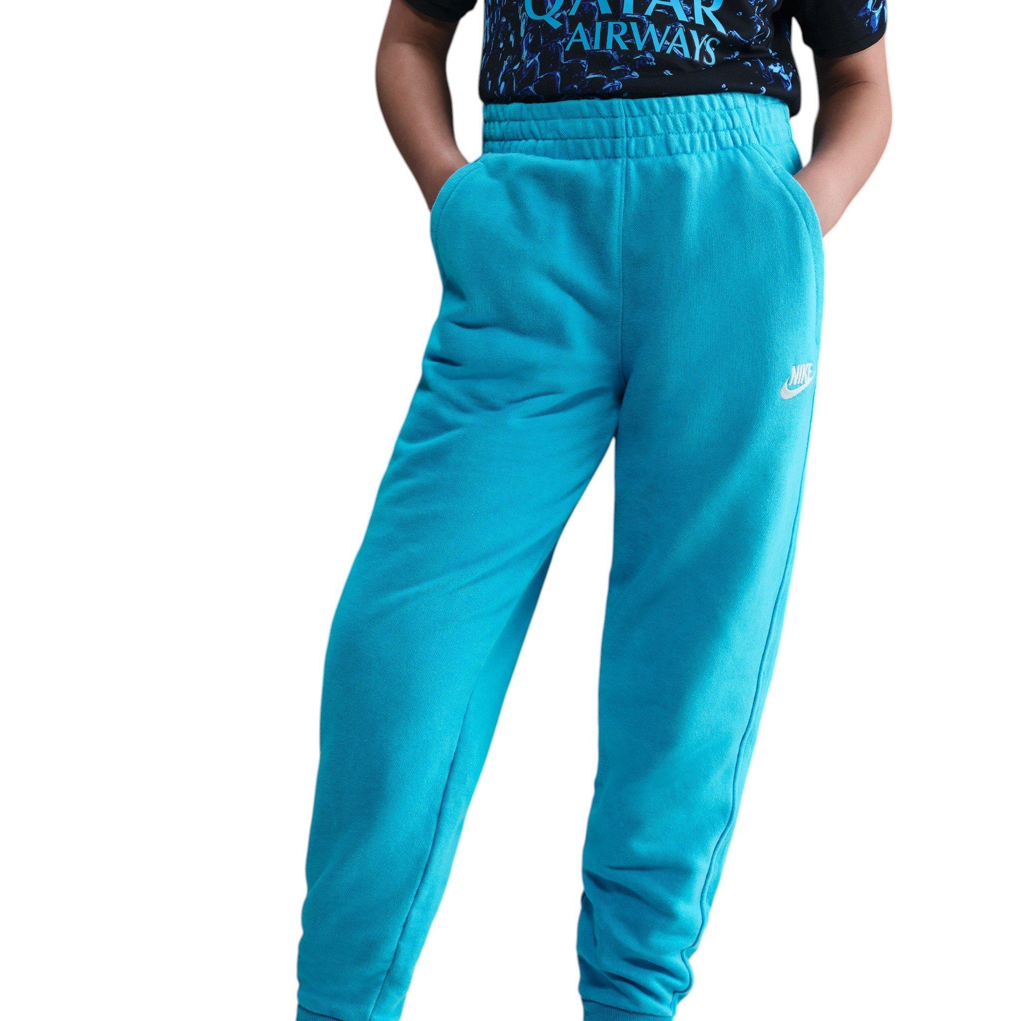 Nike Big Kids' Sportswear Club Fleece French Terry Joggers - Blue - BLUE