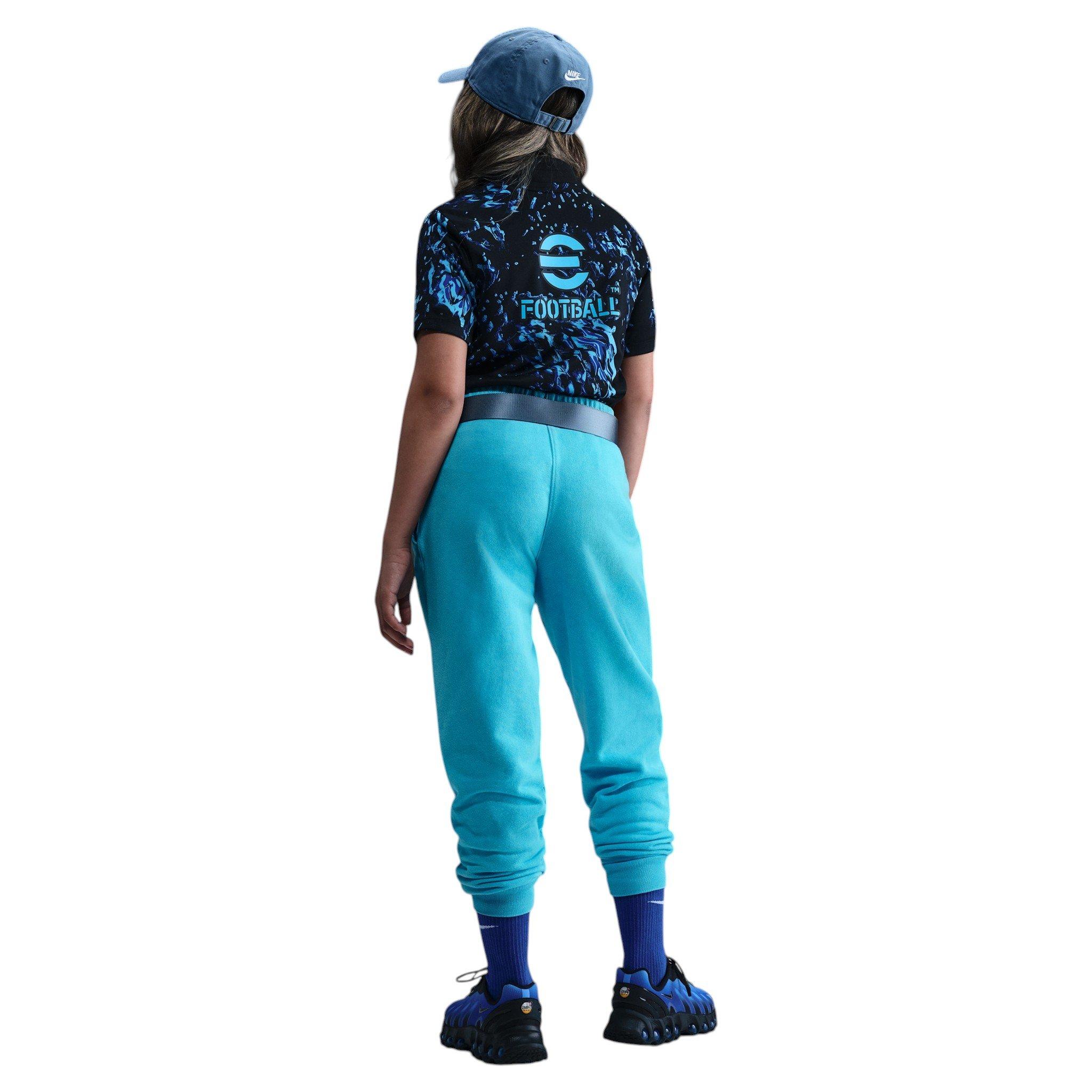 Nike Big Kids' Sportswear Club Fleece French Terry Joggers - Blue - BLUE