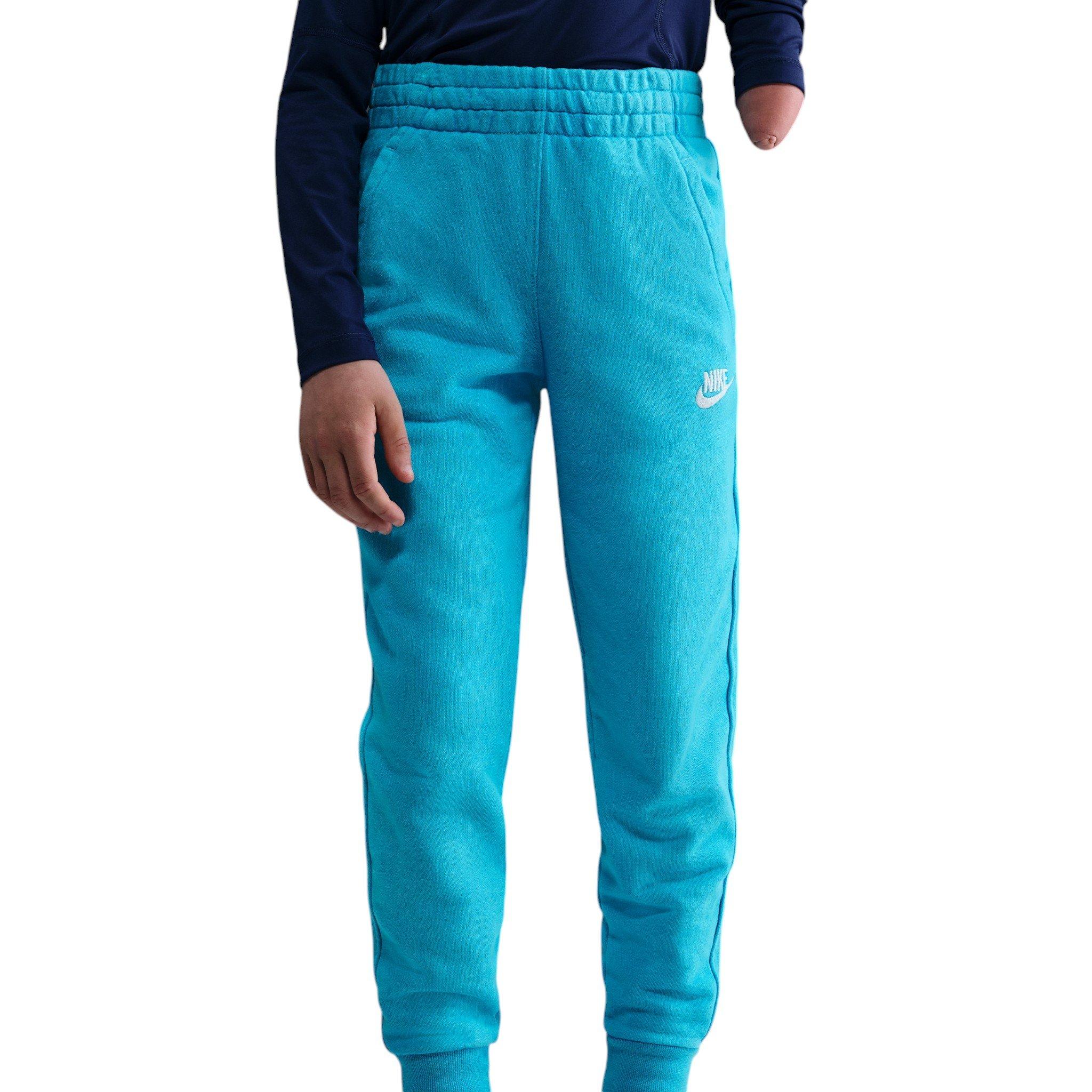 Nike Big Kids' Sportswear Club Fleece French Terry Joggers - Blue - BLUE