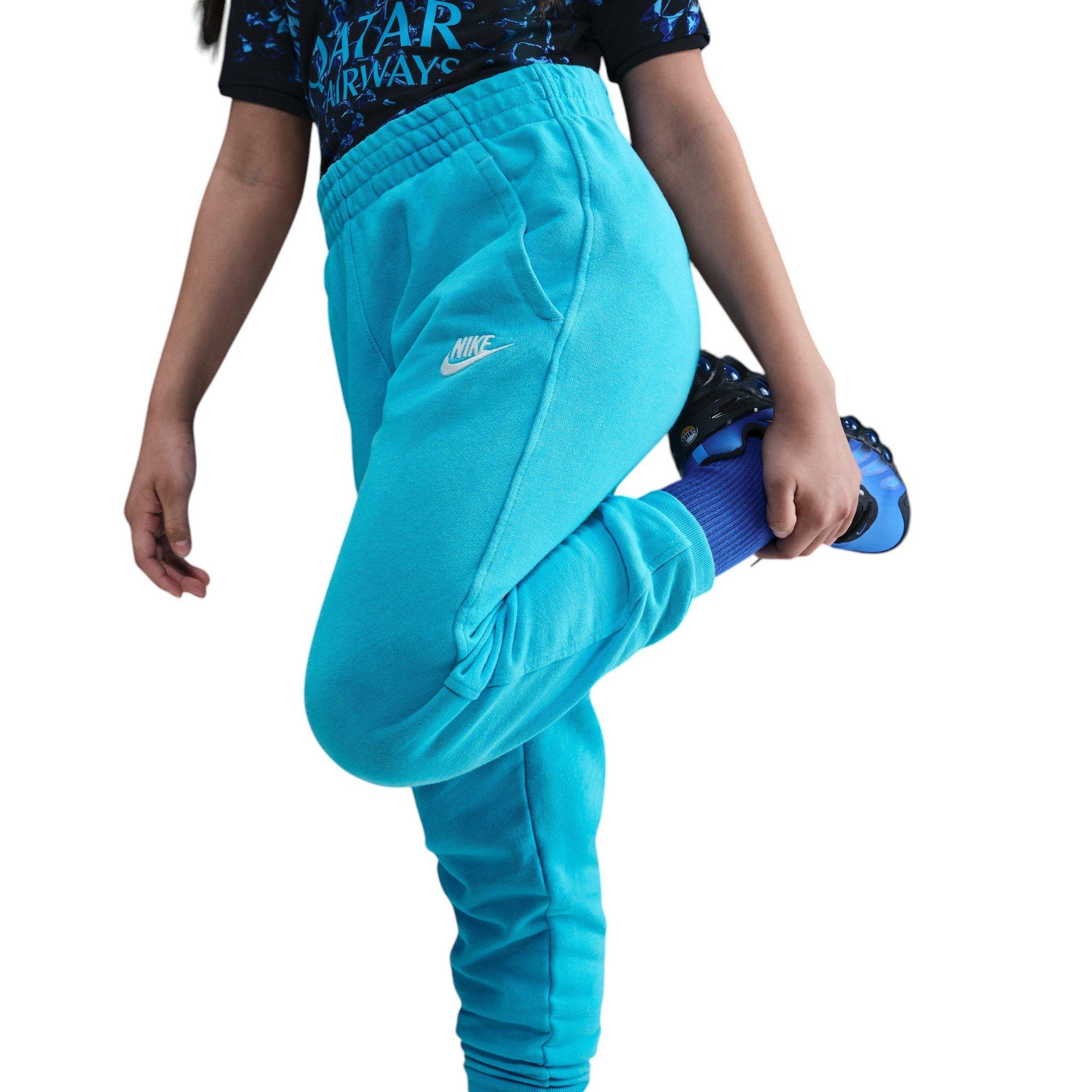 Nike Big Kids' Sportswear Club Fleece French Terry Joggers - Blue - BLUE