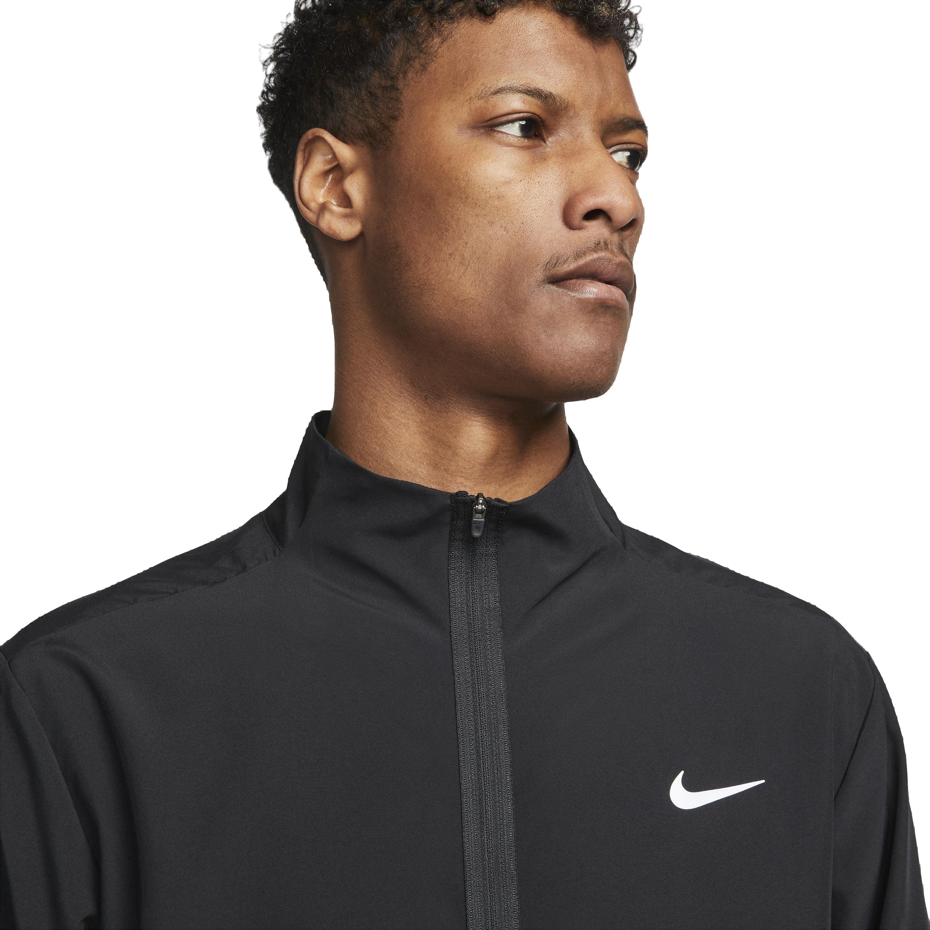 Nike Men's Form Dri-FIT Versatile Jacket - BLACK Thumbnail View 3
