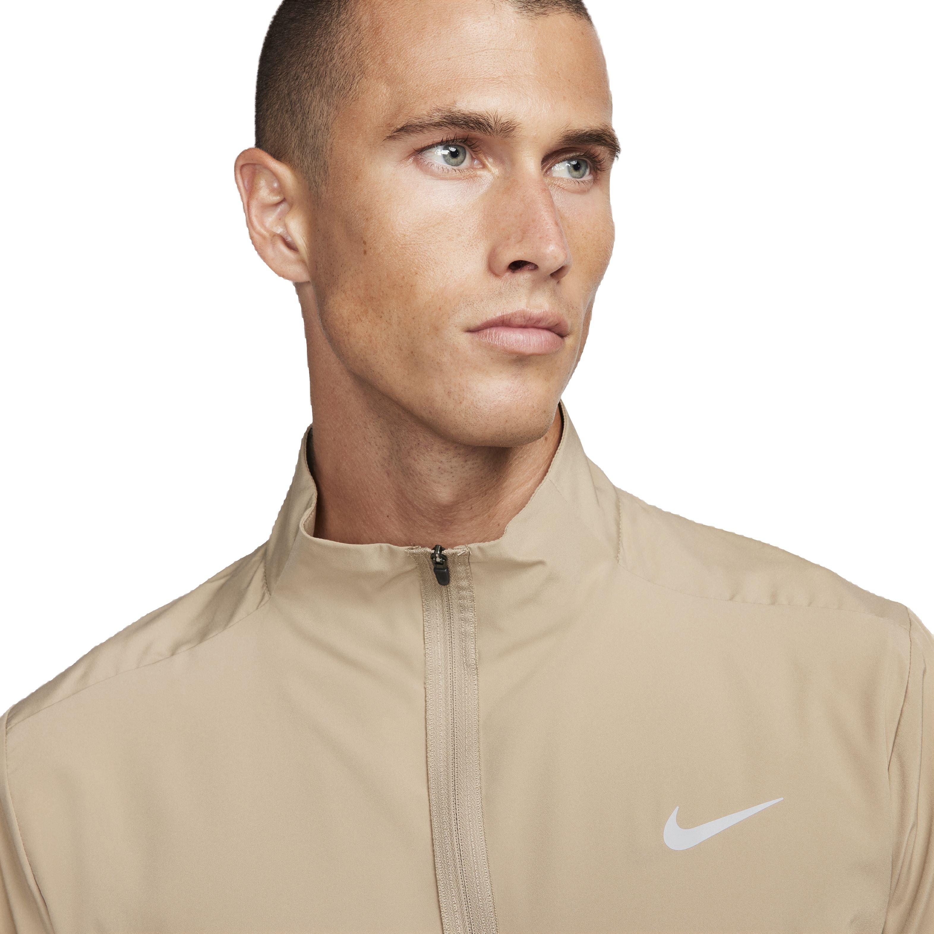 Nike Men's Form Dri-FIT Versatile Jacket - KHAKI Thumbnail View 3