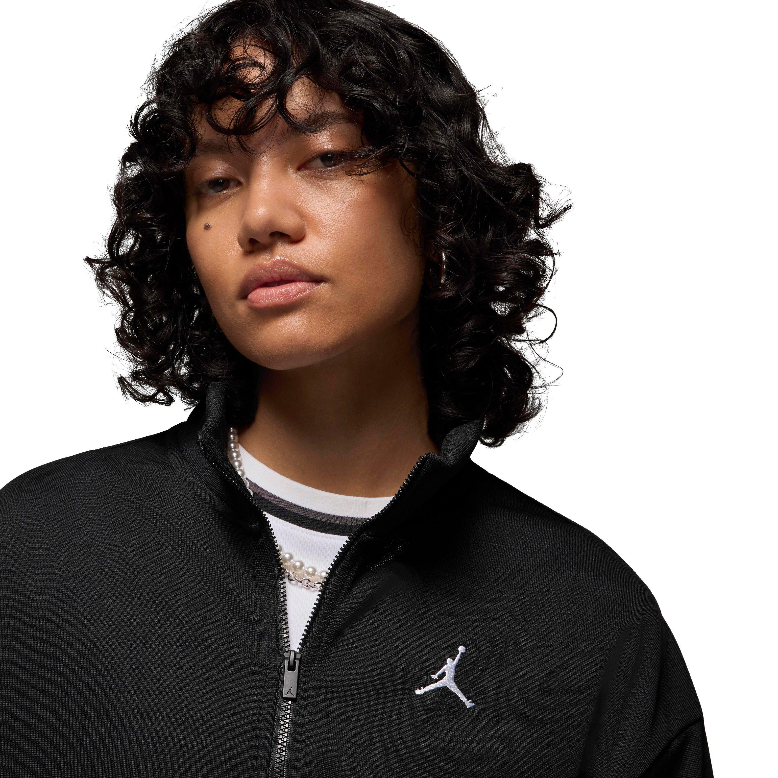 Jordan Women's Knit Jacket - BLACK Thumbnail View 3