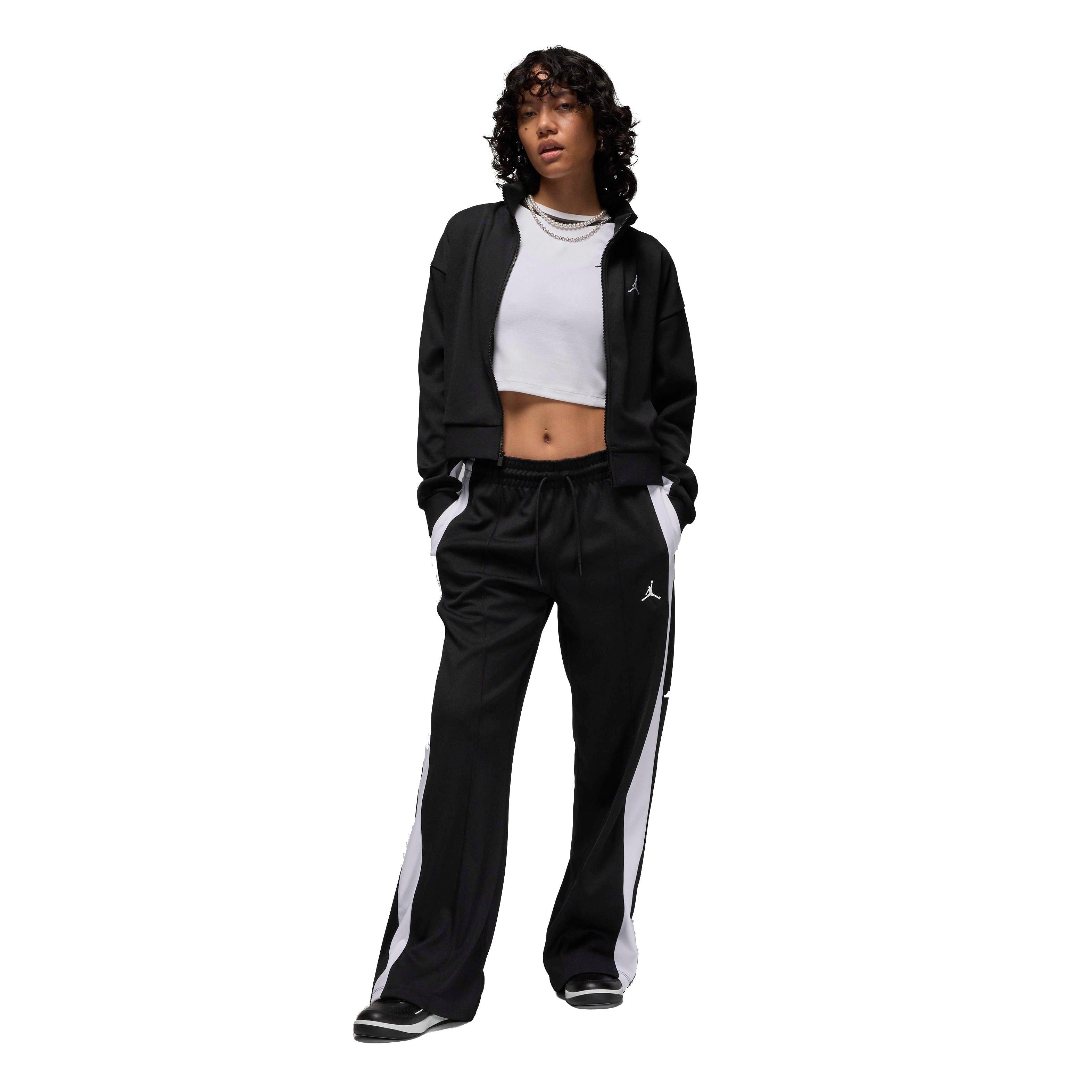 Jordan Women's Knit Jacket - BLACK Thumbnail View 6