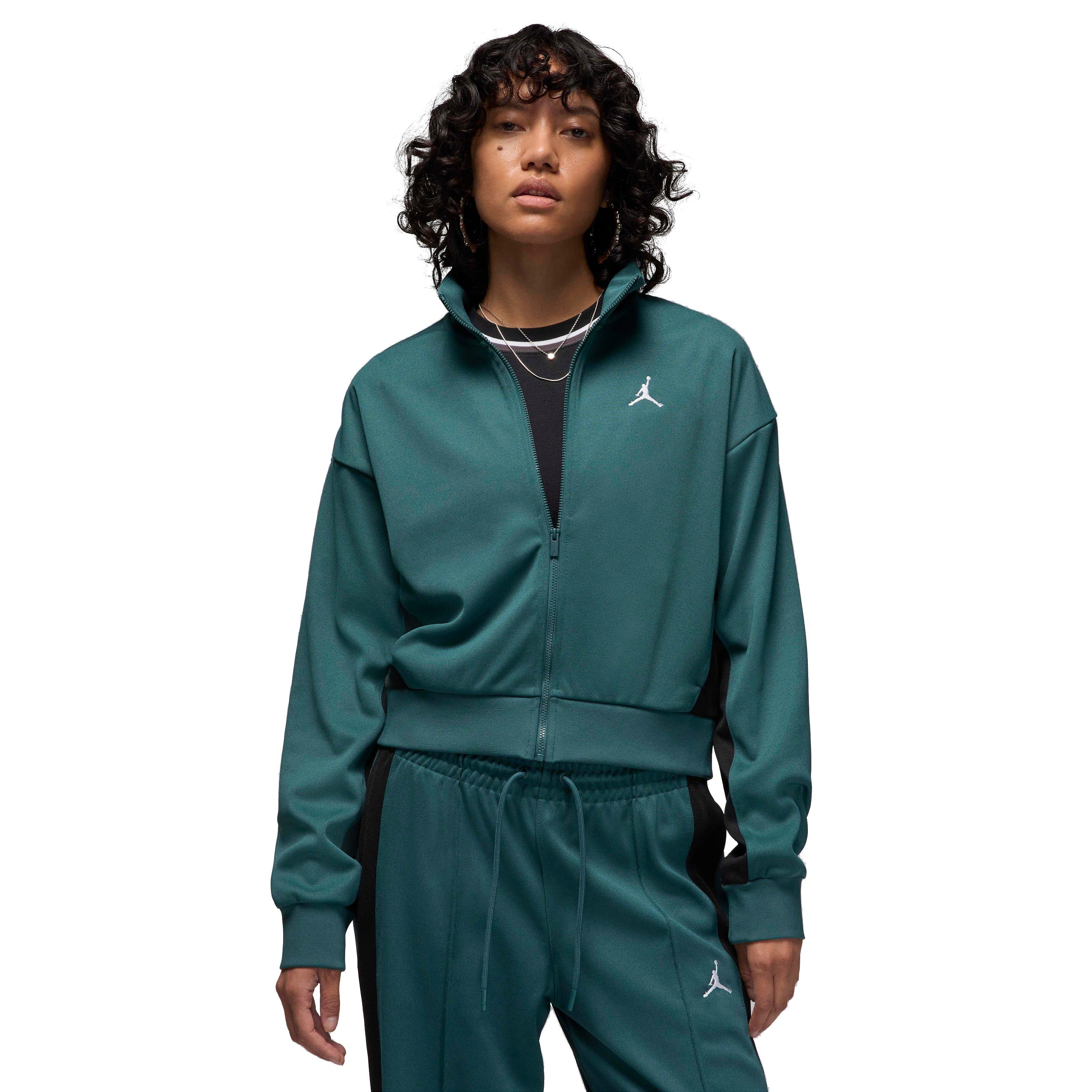 Jordan Women's Knit Jacket - GREEN Thumbnail View 1