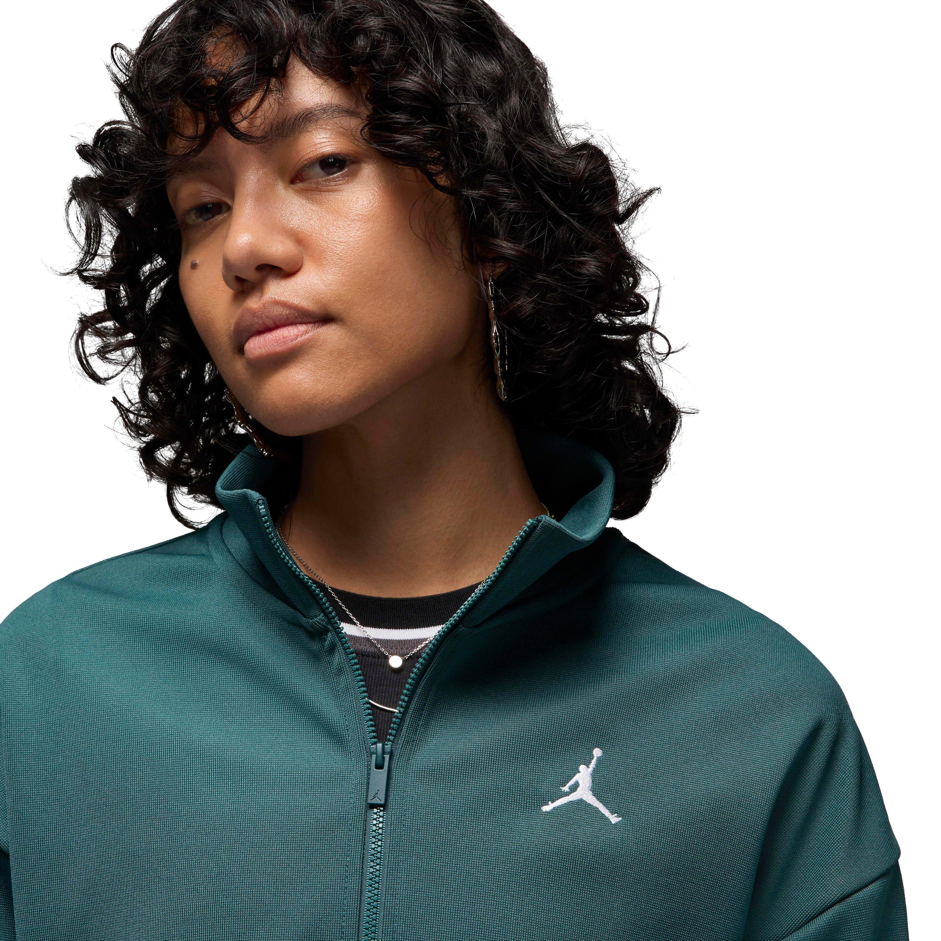 Jordan Women's Knit Jacket - GREEN Thumbnail View 3