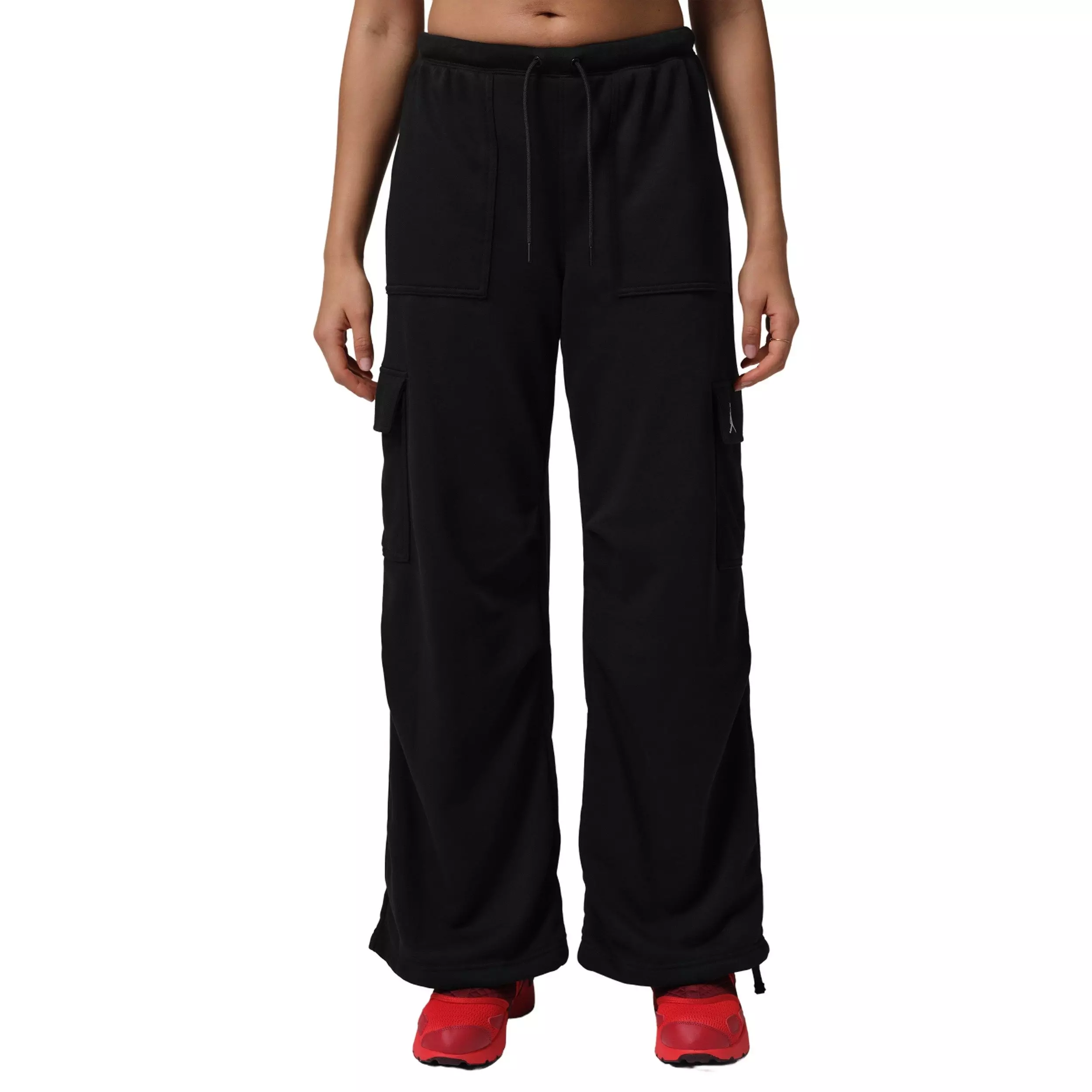 Jordan Women's Brooklyn Fleece Cargo Pants - Black - BLACK