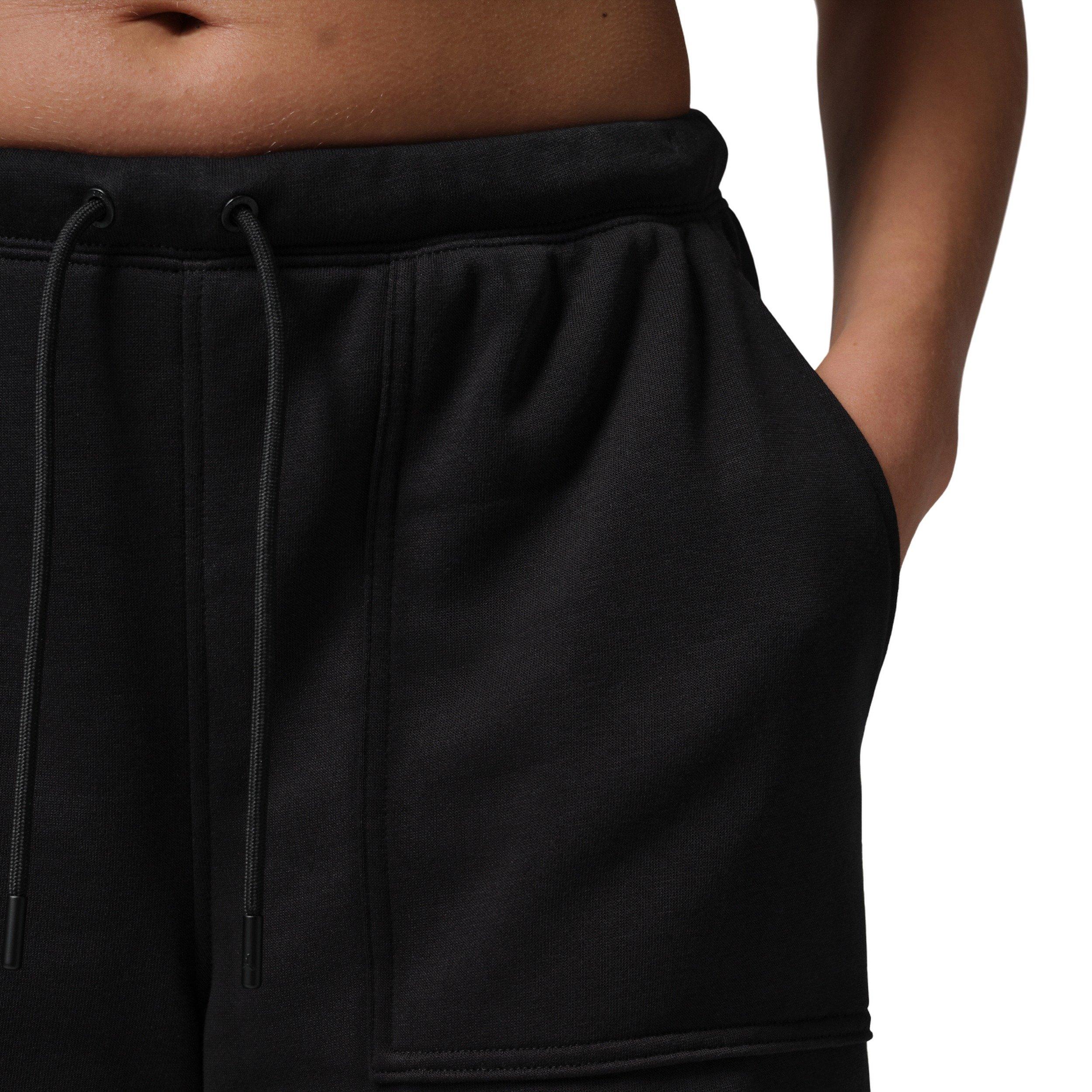 Jordan Women's Brooklyn Fleece Cargo Pants -Black - BLACK Thumbnail View 3
