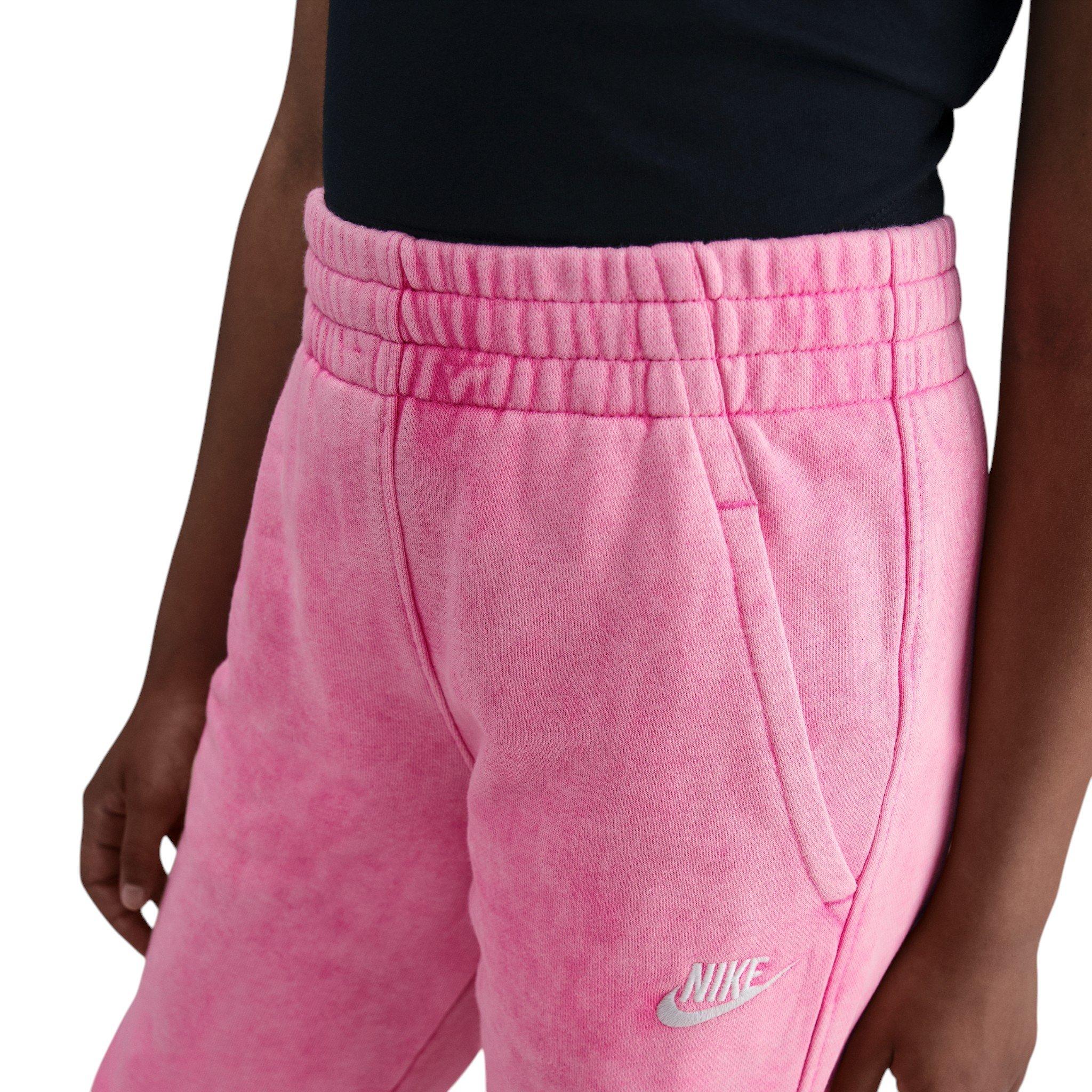 Nike Big Kids' Sportswear Club Fleece French Terry Joggers - Pink - PINK