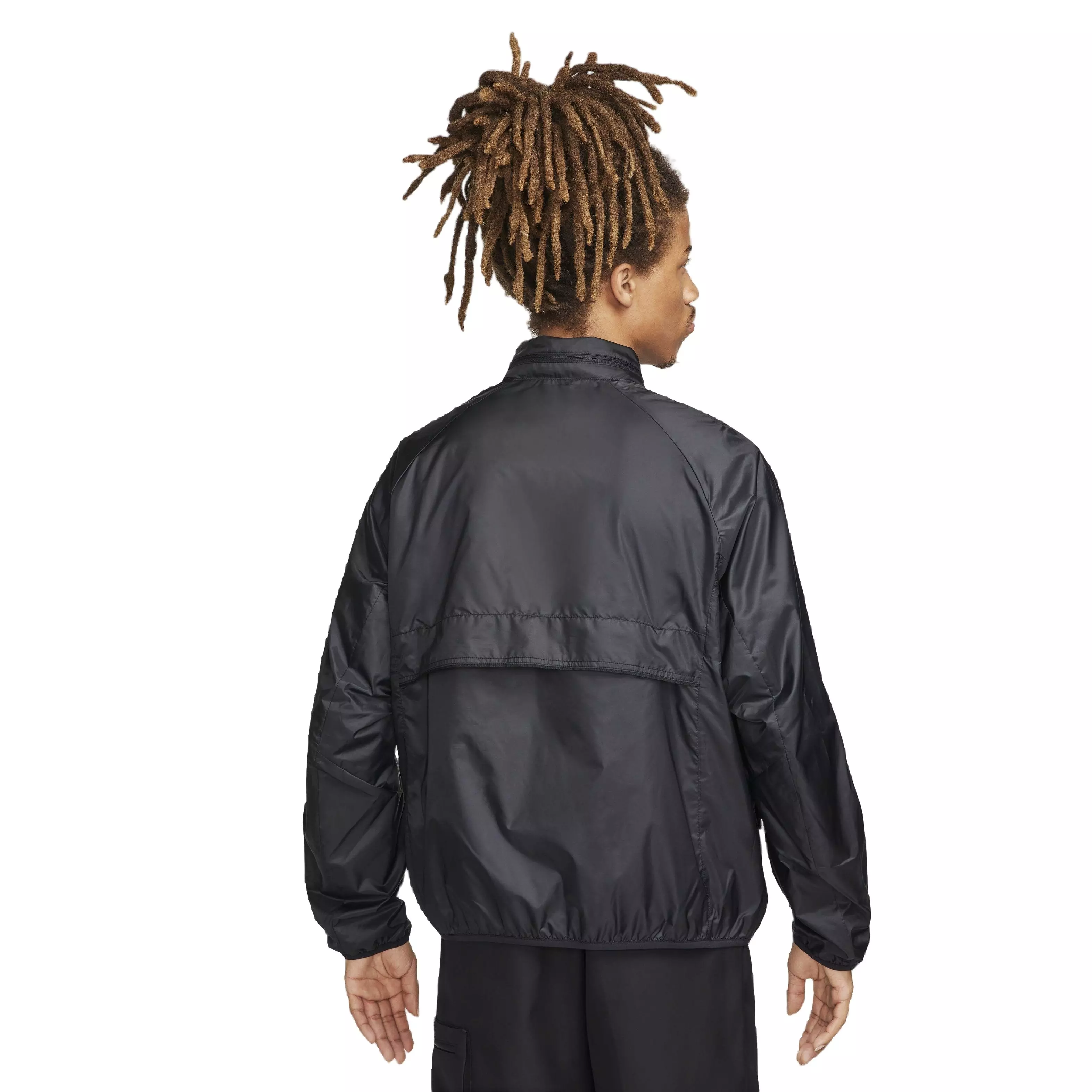 Nike Men's Sportswear Tech Woven N24 Packable Lined Jacket - BLACK