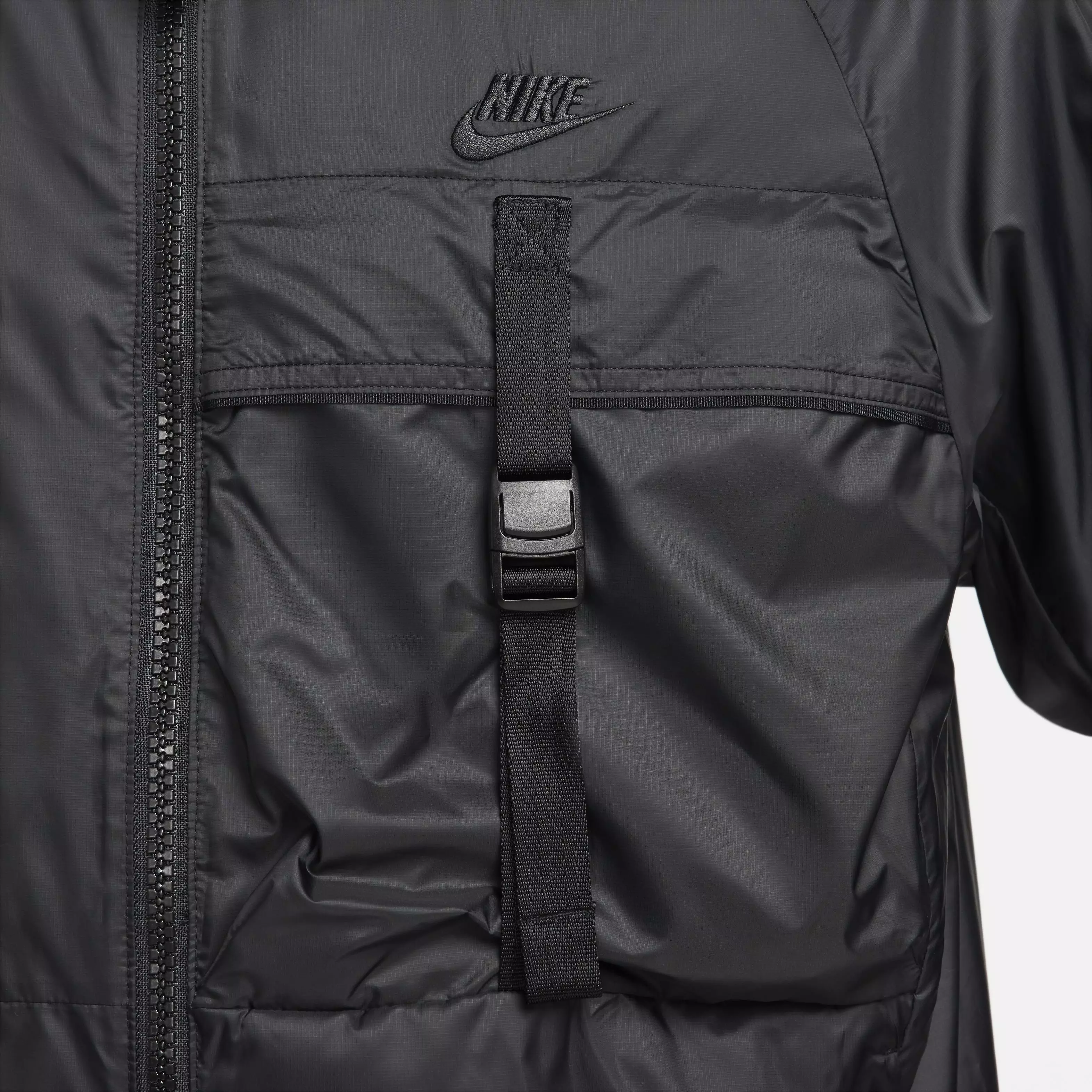 Nike Men's Sportswear Tech Woven N24 Packable Lined Jacket - BLACK