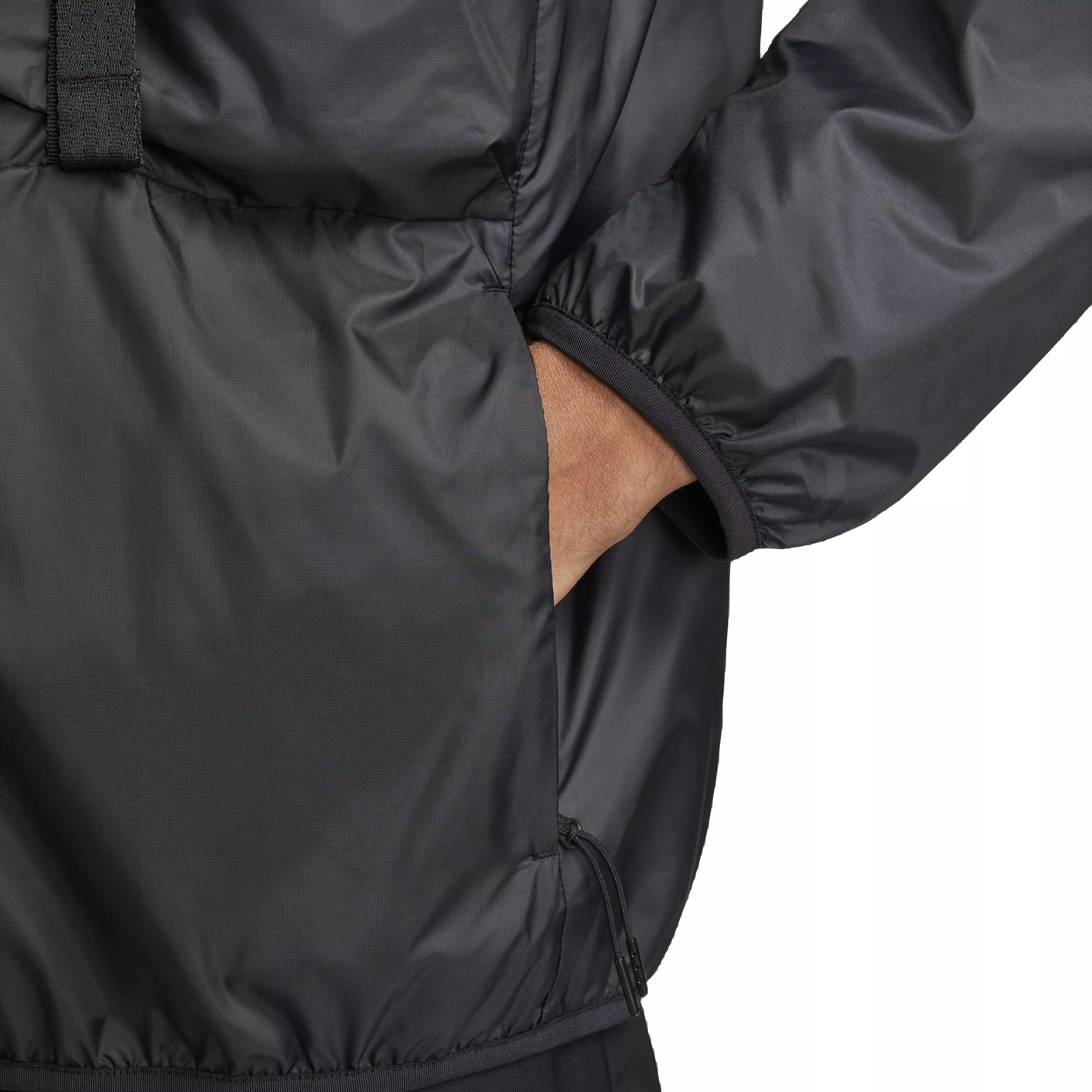 Nike Men's Sportswear Tech Woven N24 Packable Lined Jacket - BLACK