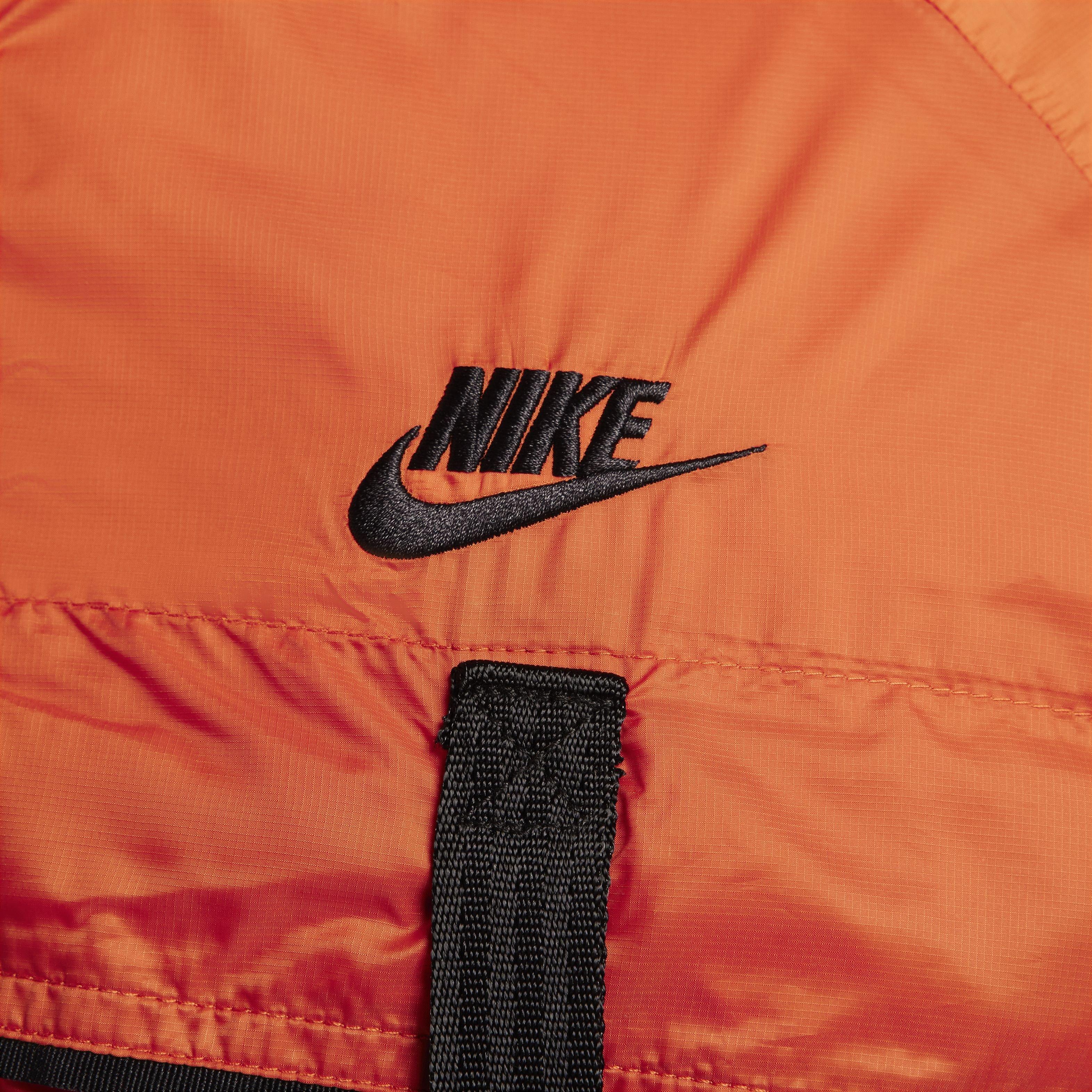 Nike Men's Sportswear Tech Woven N24 Packable Lined Jacket - ORANGE Thumbnail View 5