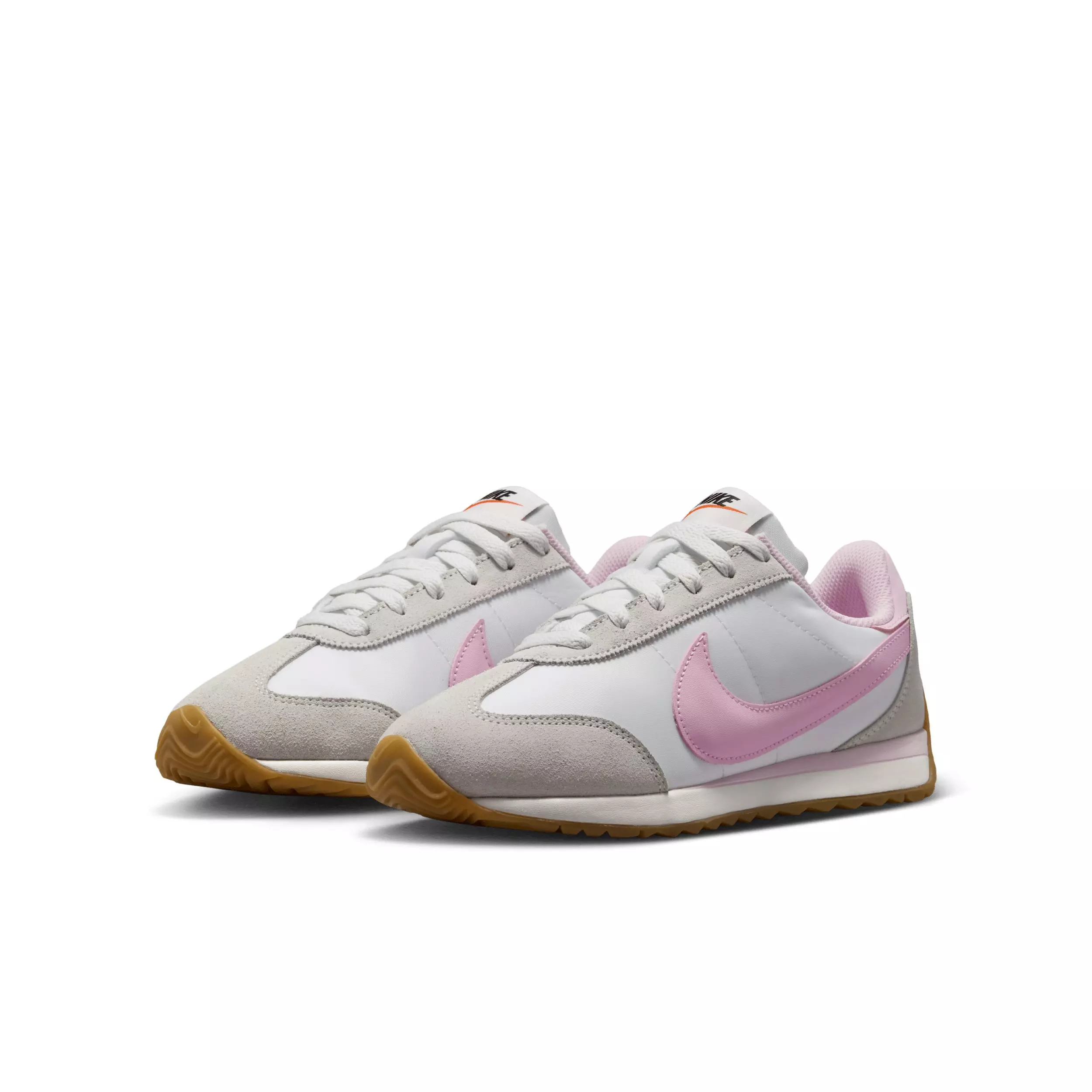 Nike Pacific "Sail/Gum Light Brown/Safety Orange/Pink Foam" Grade School Girls' Shoe - SAIL/LT BROWN/ORANGE/PINK
