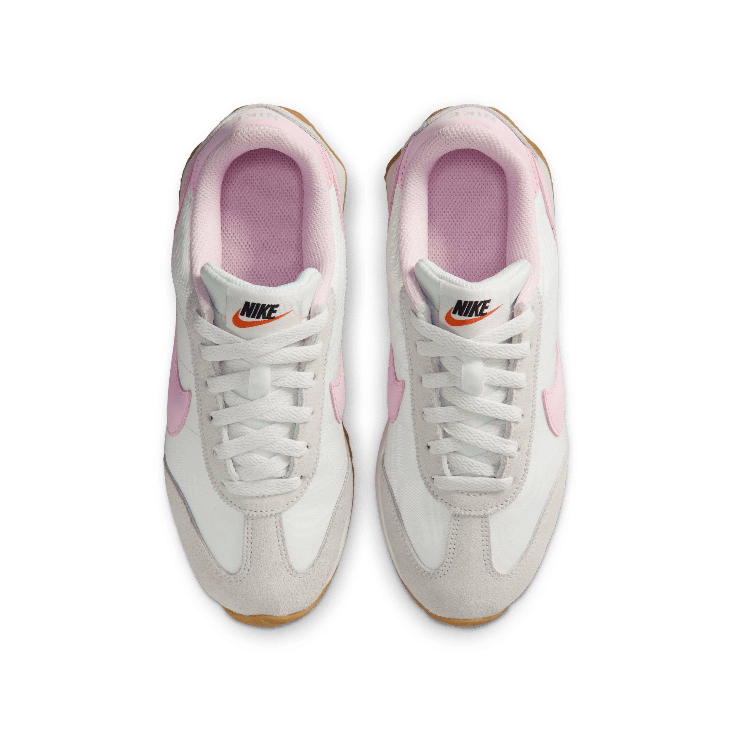 Nike Pacific "Sail/Gum Light Brown/Safety Orange/Pink Foam" Grade School Girls' Shoe - SAIL/LT BROWN/ORANGE/PINK