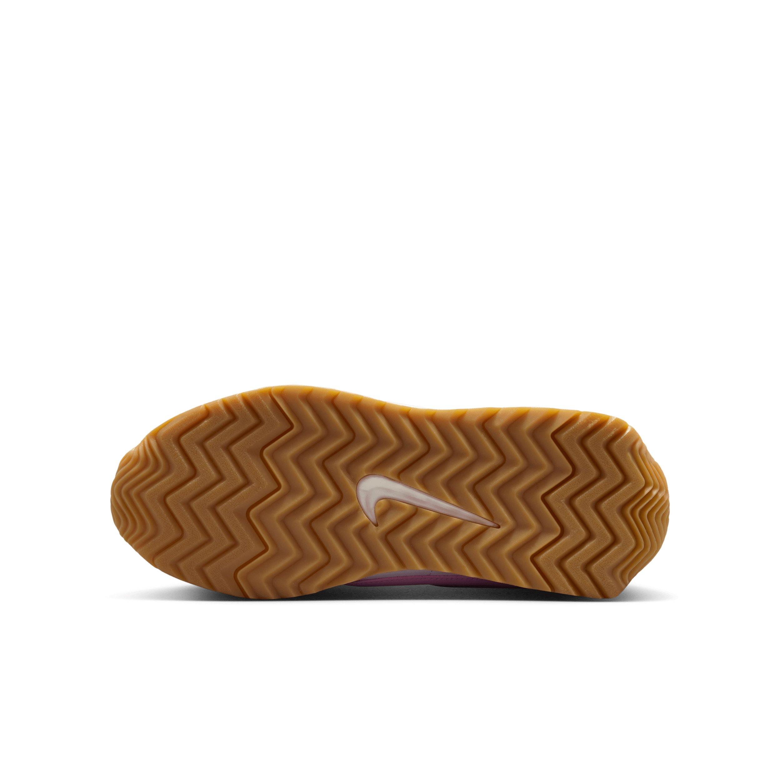 Nike Pacific "Sail/Gum Light Brown/Safety Orange/Pink Foam" Grade School Girls' Shoe - SAIL/LT BROWN/ORANGE/PINK